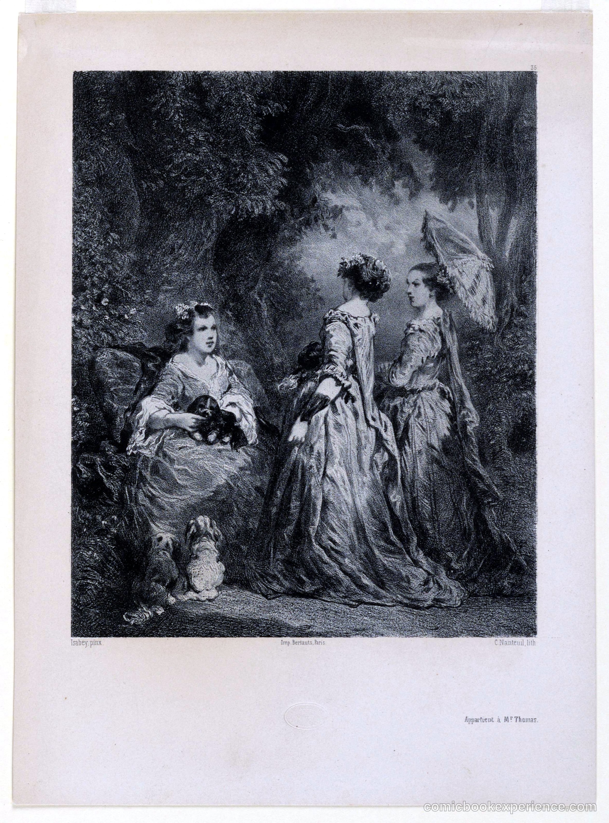 In the Woods (La Causerie)