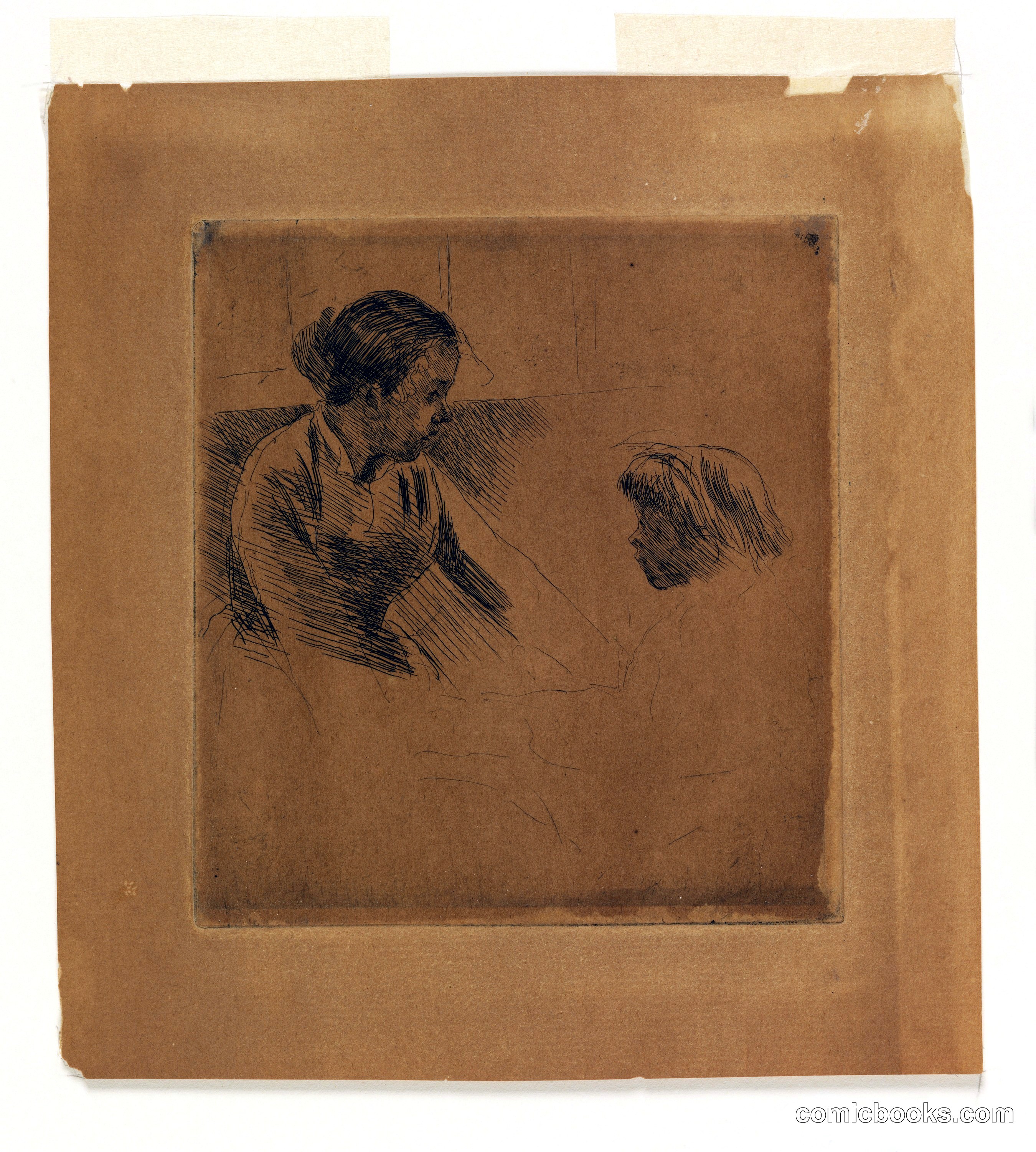 Susan and Child Facing Each Other