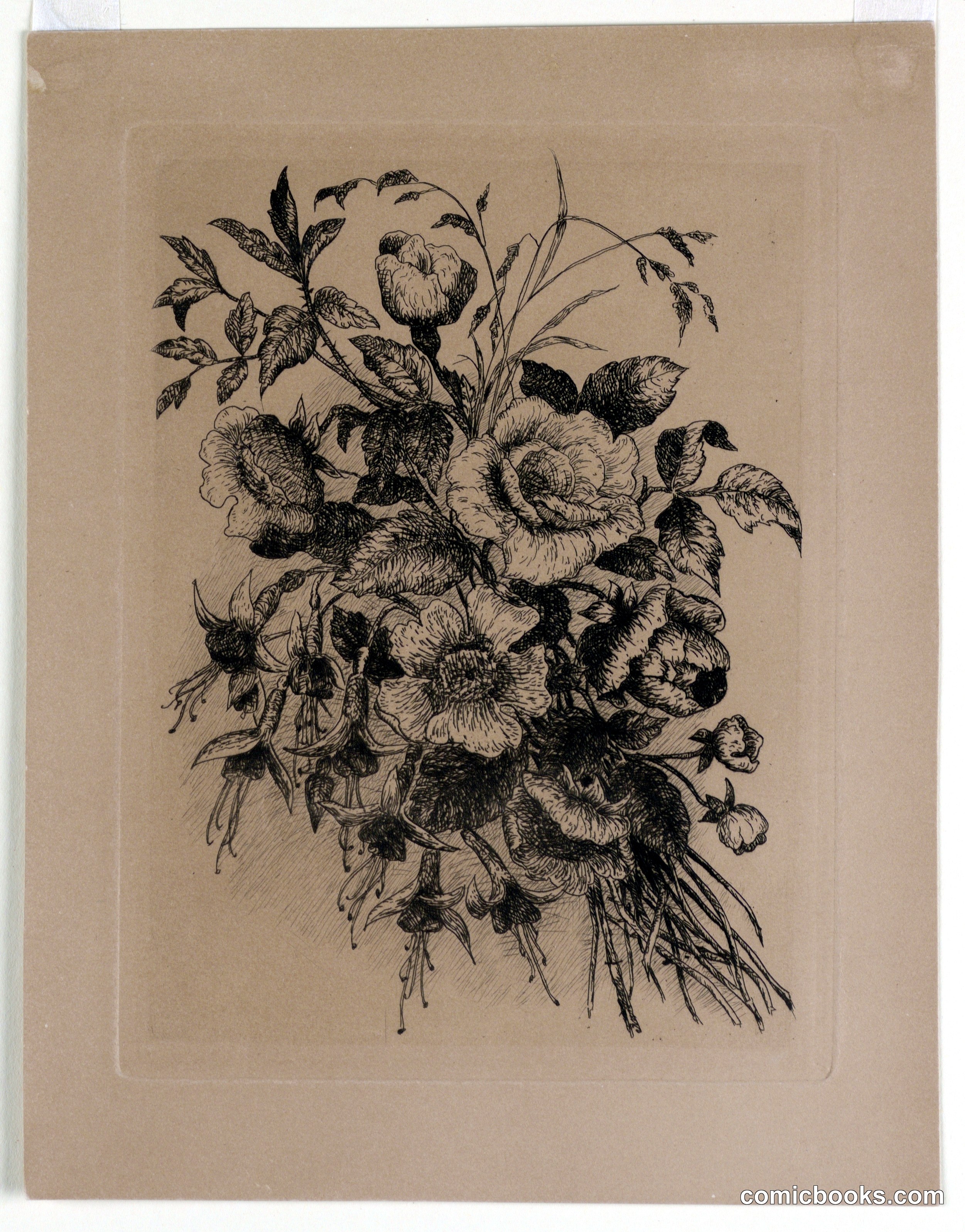 Roses and Fuchsias