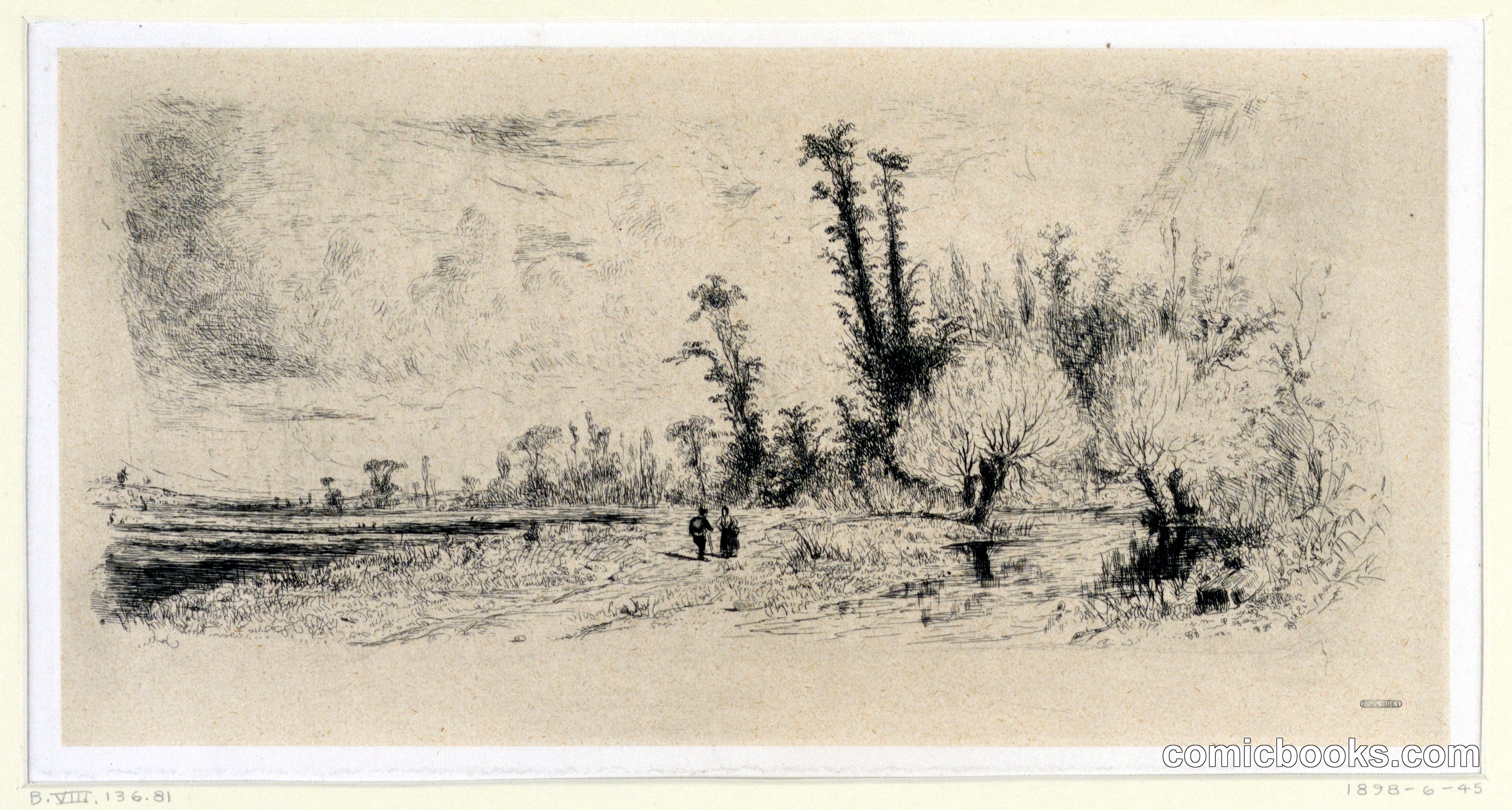 Saulée aux Environs de Paris