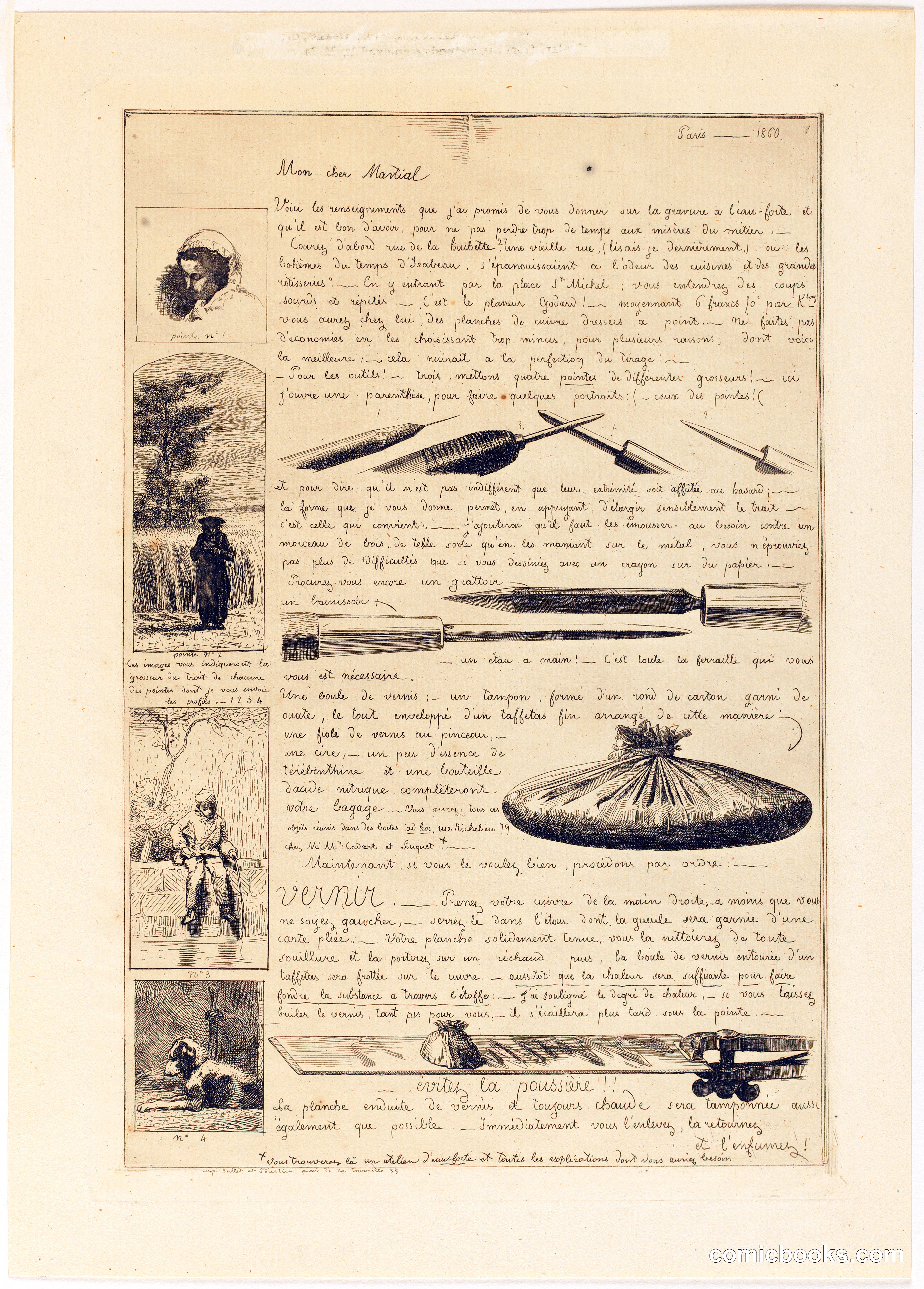Letter on the Elements of Etching