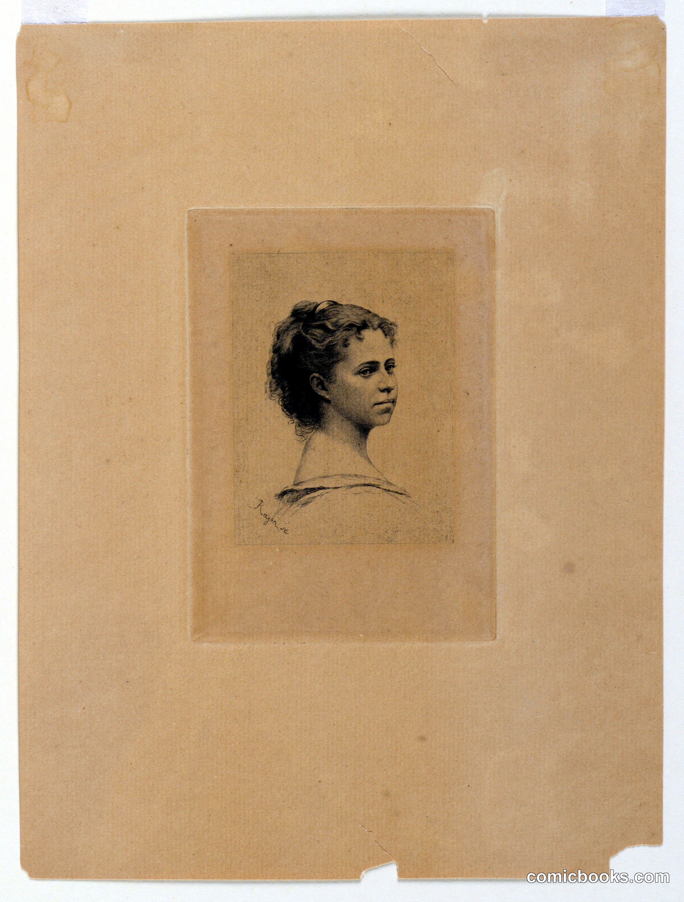 Portrait of Mlle. Delaporte