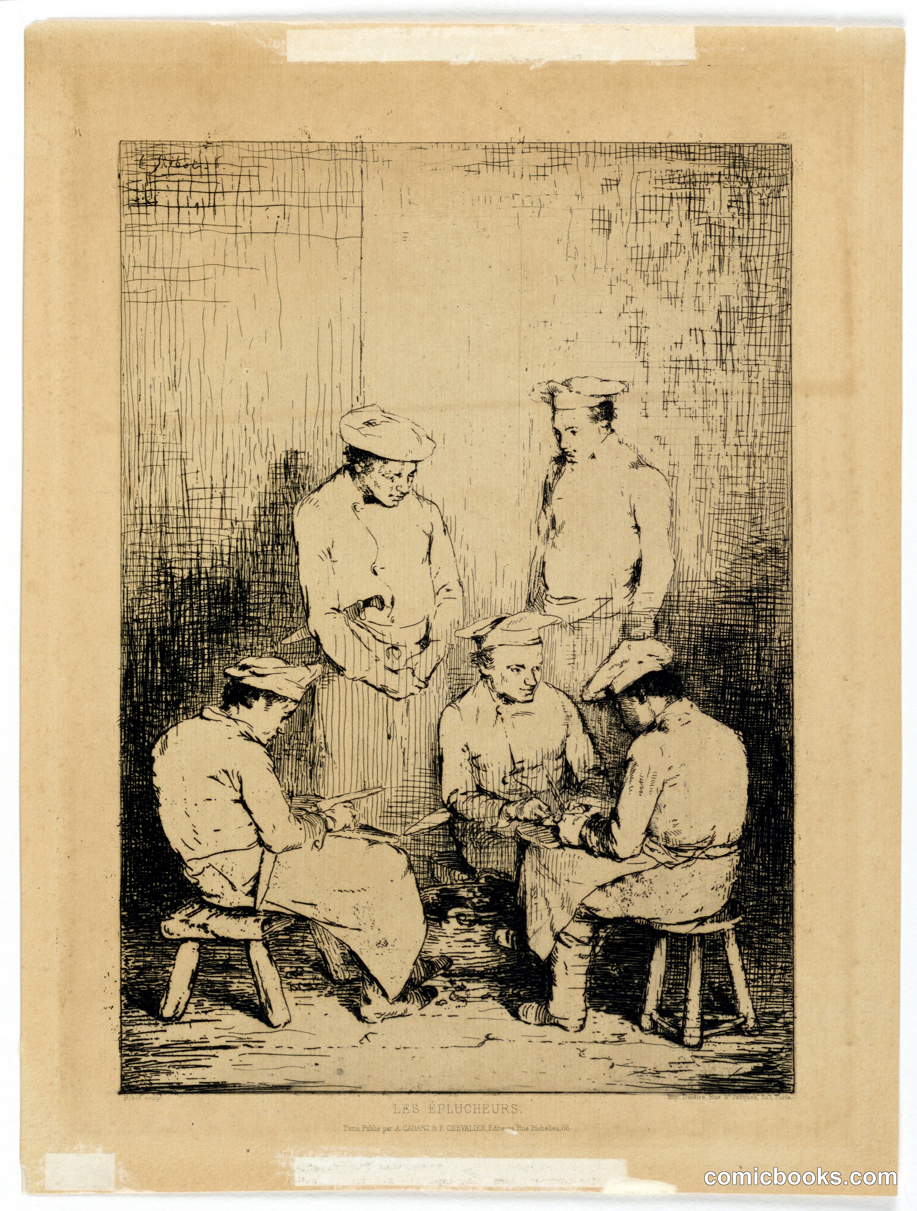 Les Éplucheurs (The Peelers)
