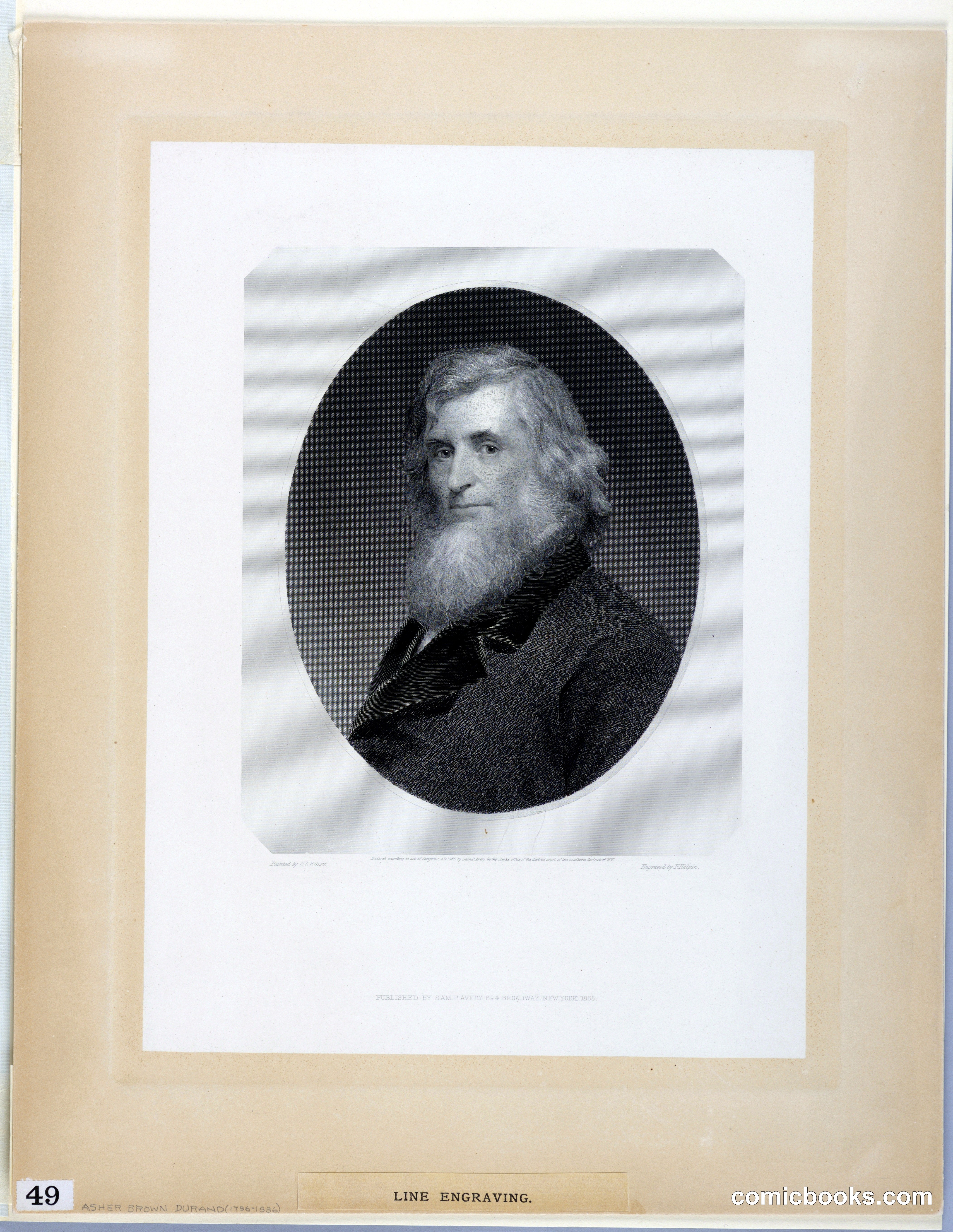 Portrait of Asher B. Durand