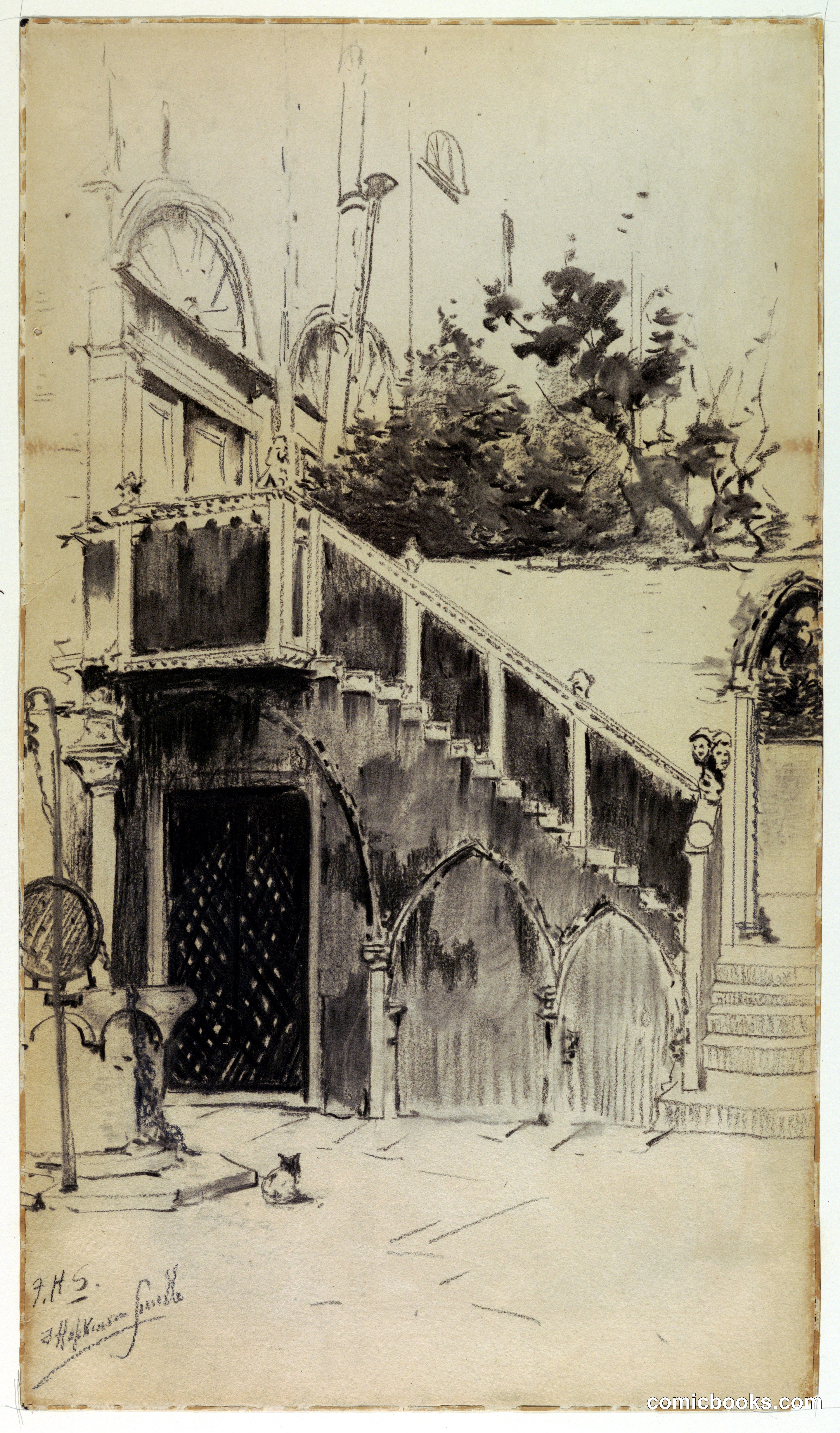 The Grand Staircase, Palazzo Contarini