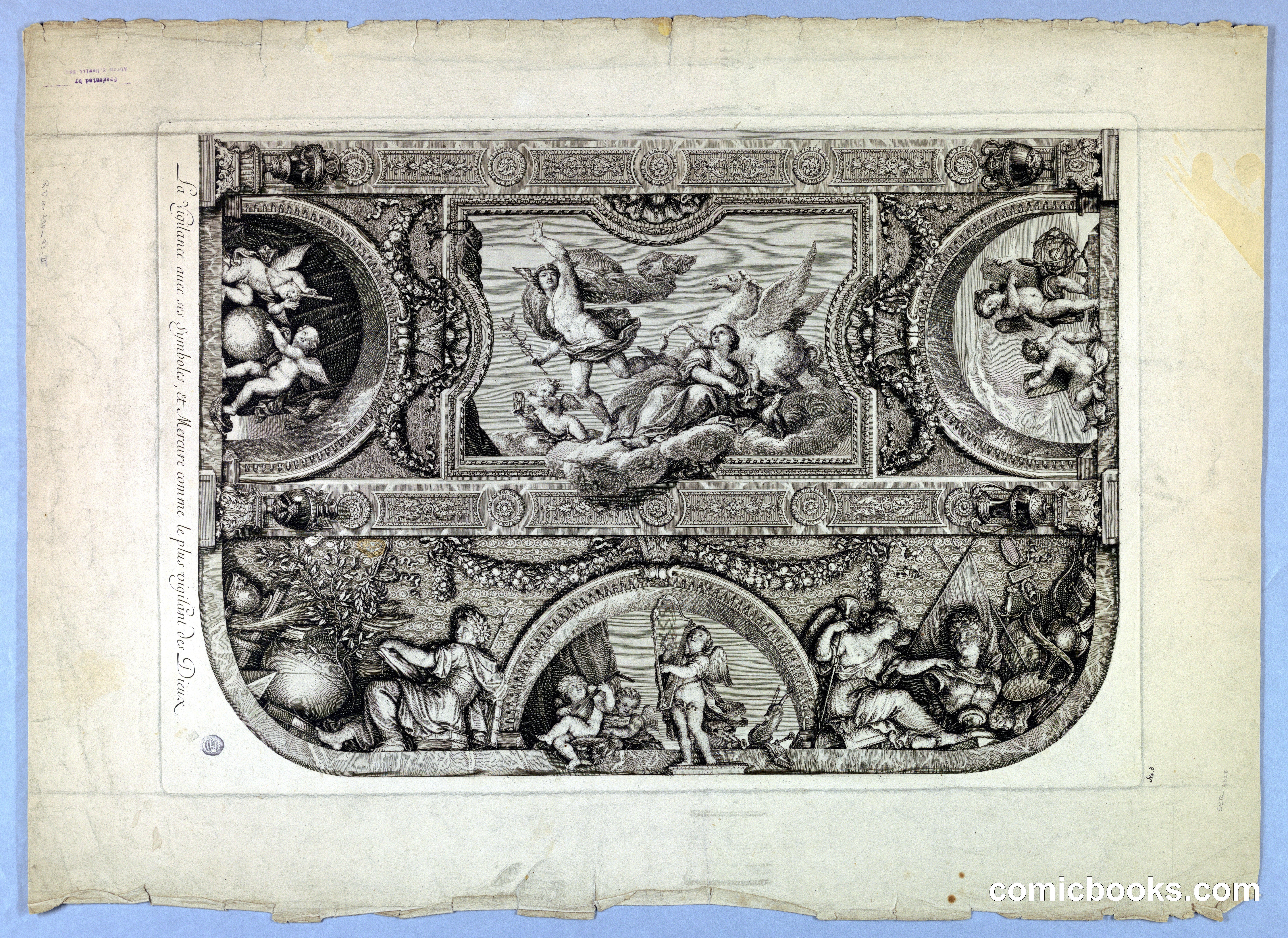 Decorative Ceiling and Wall Panels from Versailles