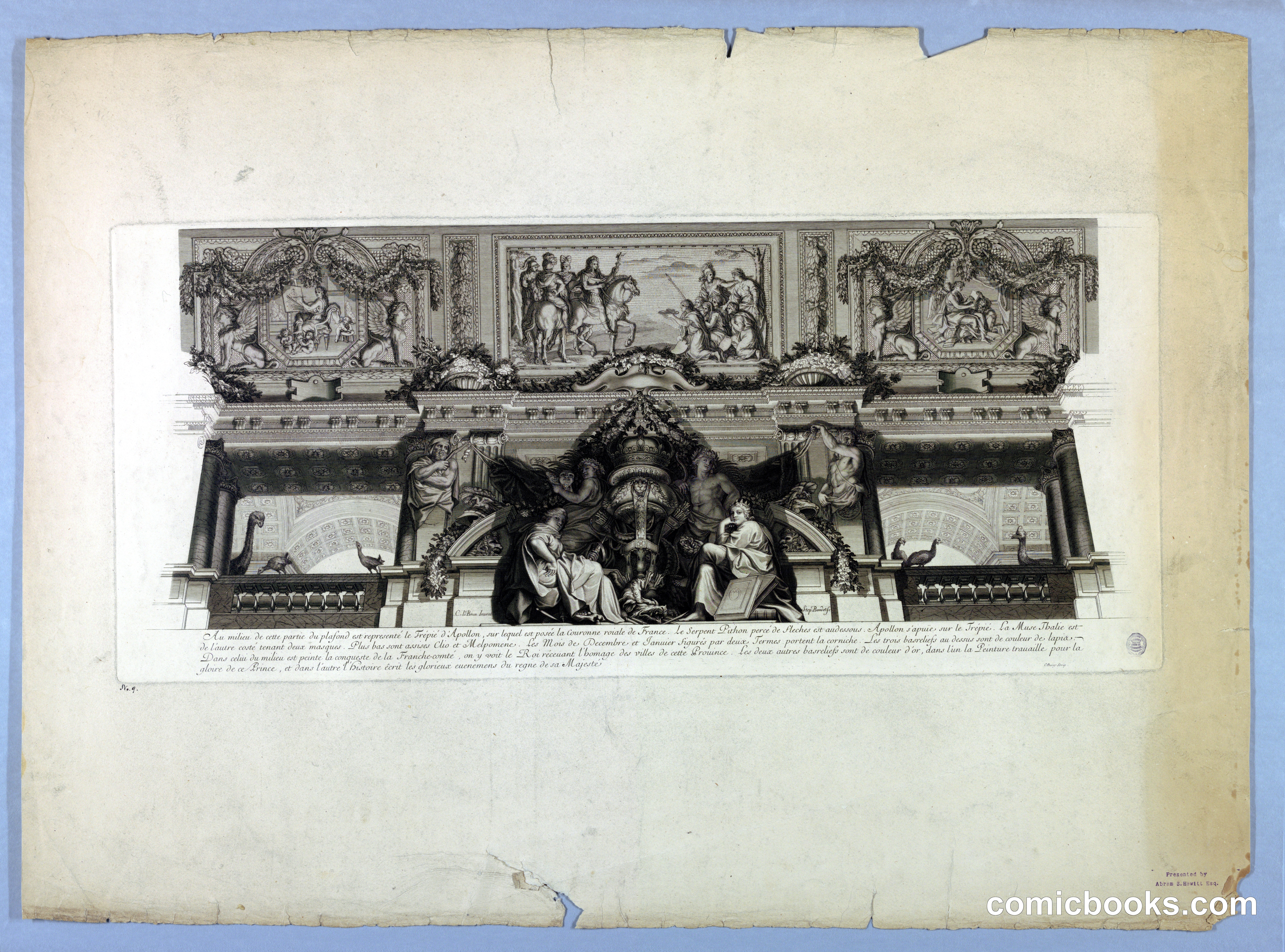 Decorative Scheme for the Palace of Versailles