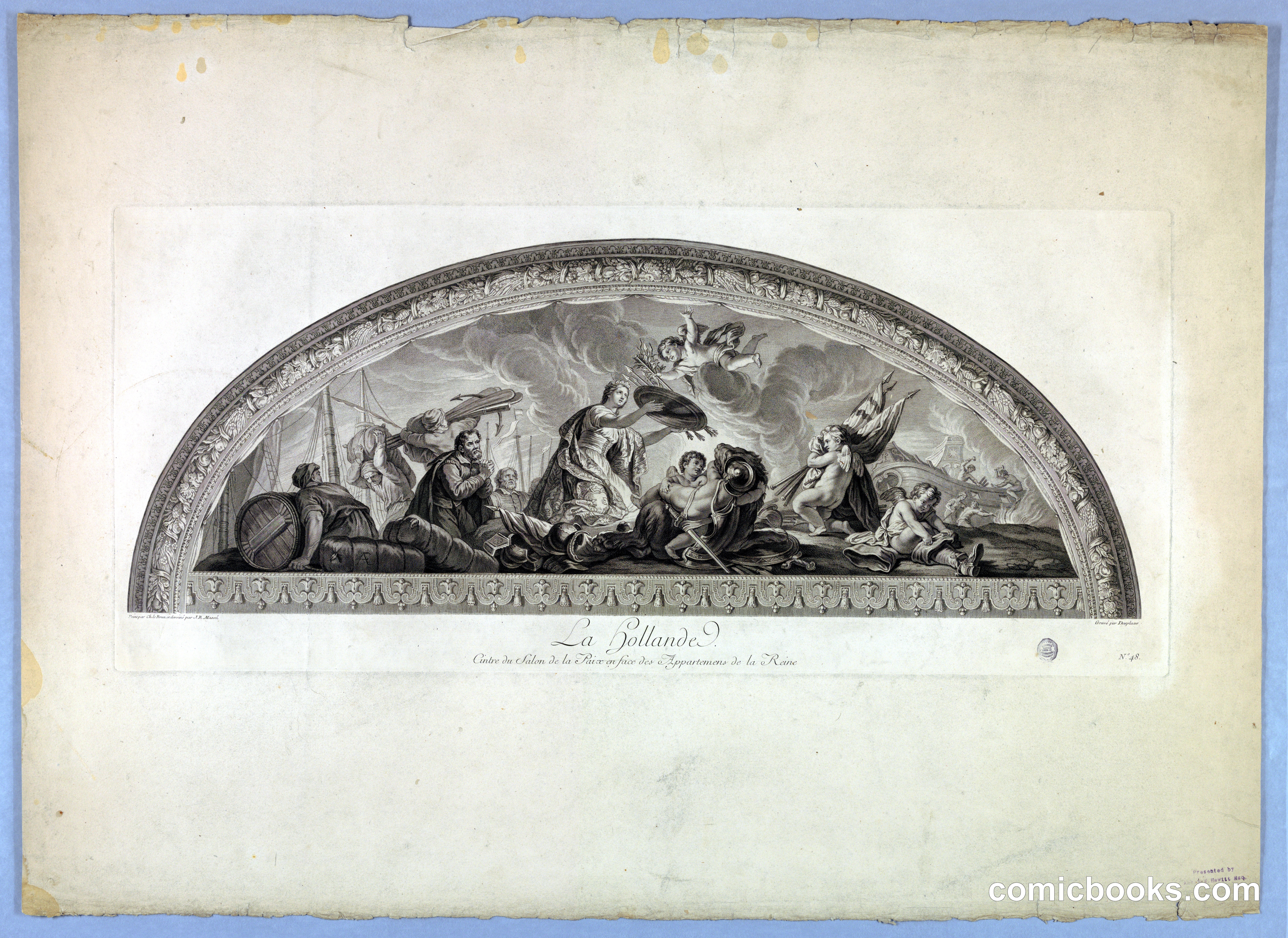 Decorations by Lebrun and Mignard at the Palace of Versailles