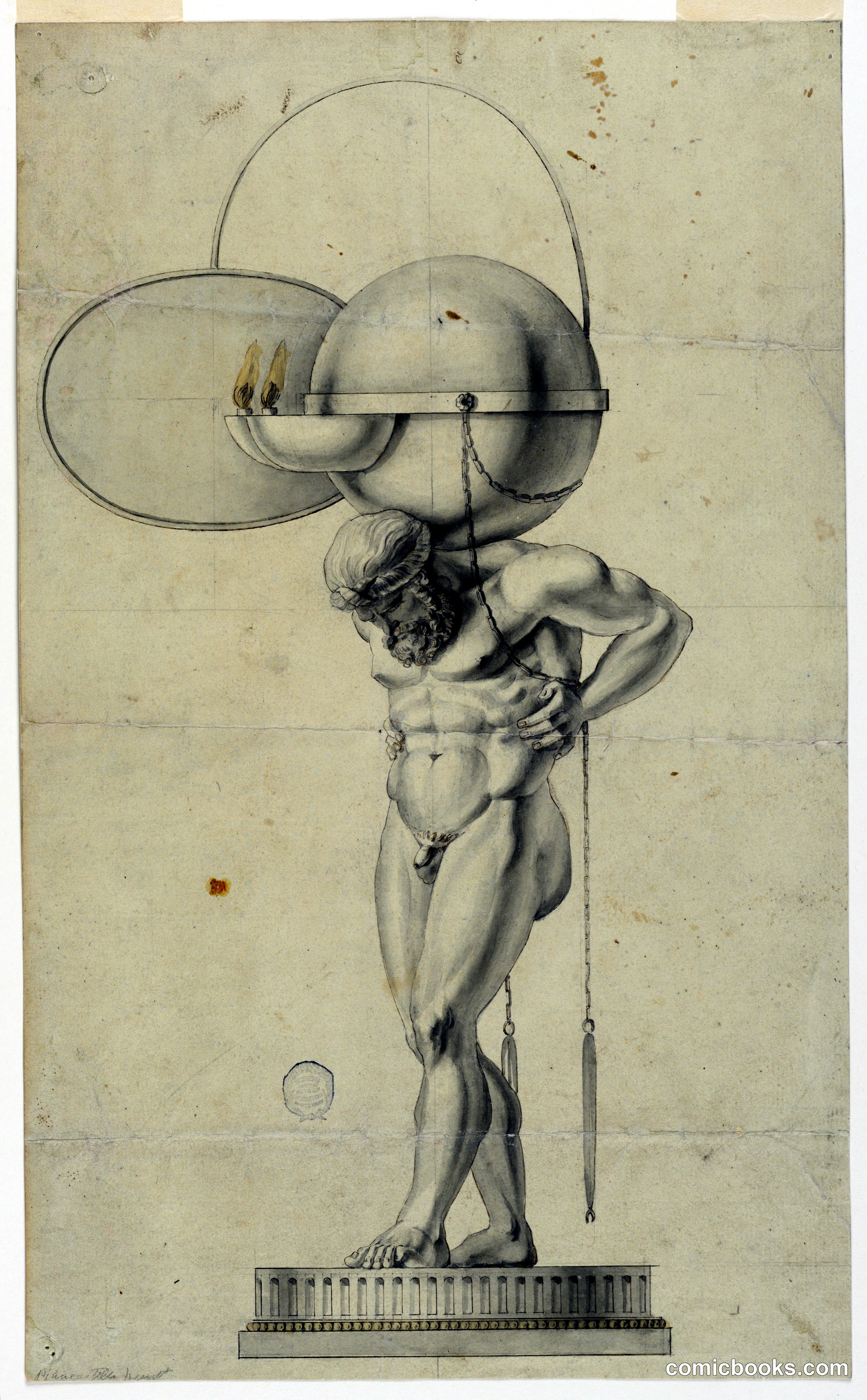 Design for an Oil Lamp