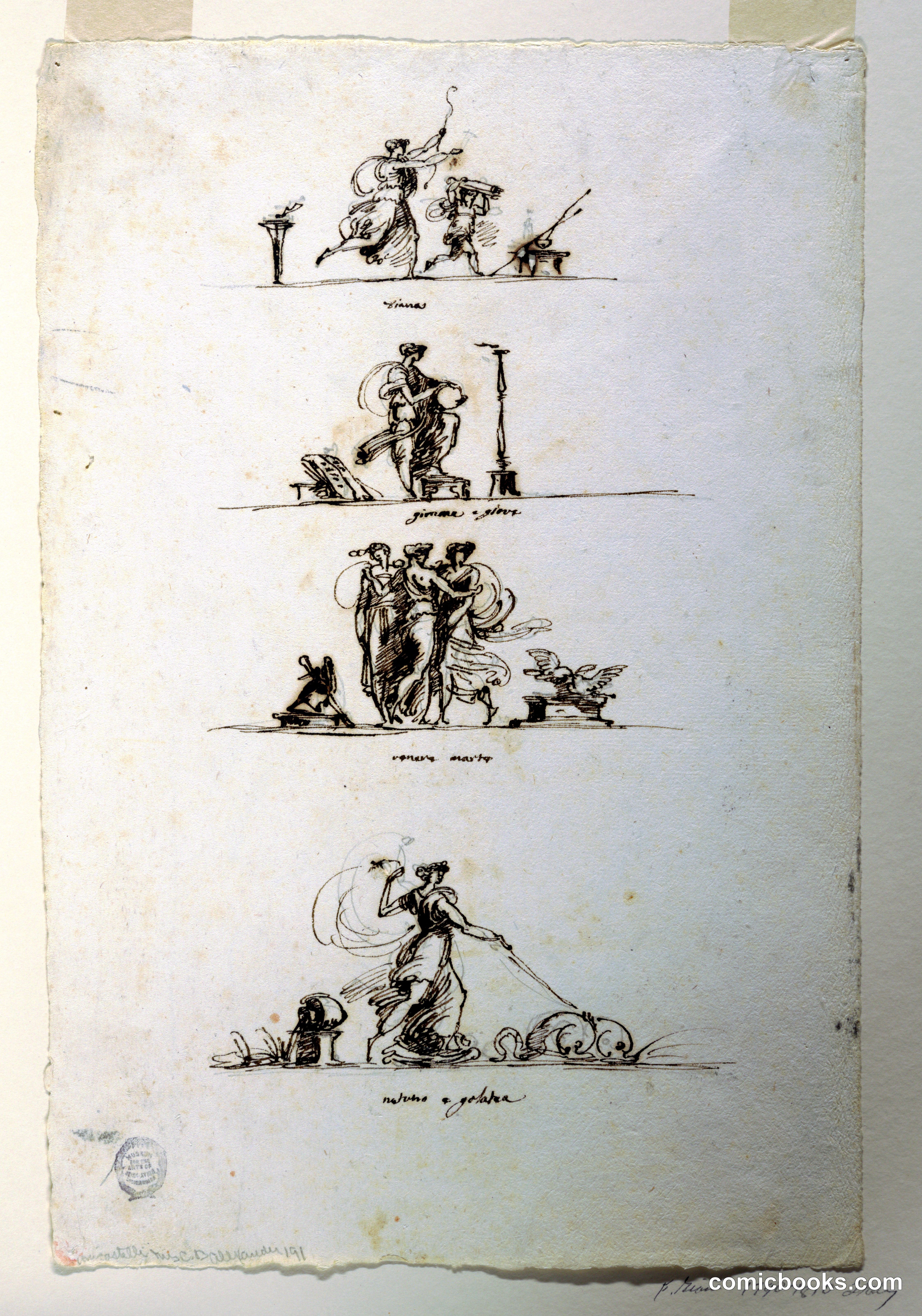 Four Antique Goddesses