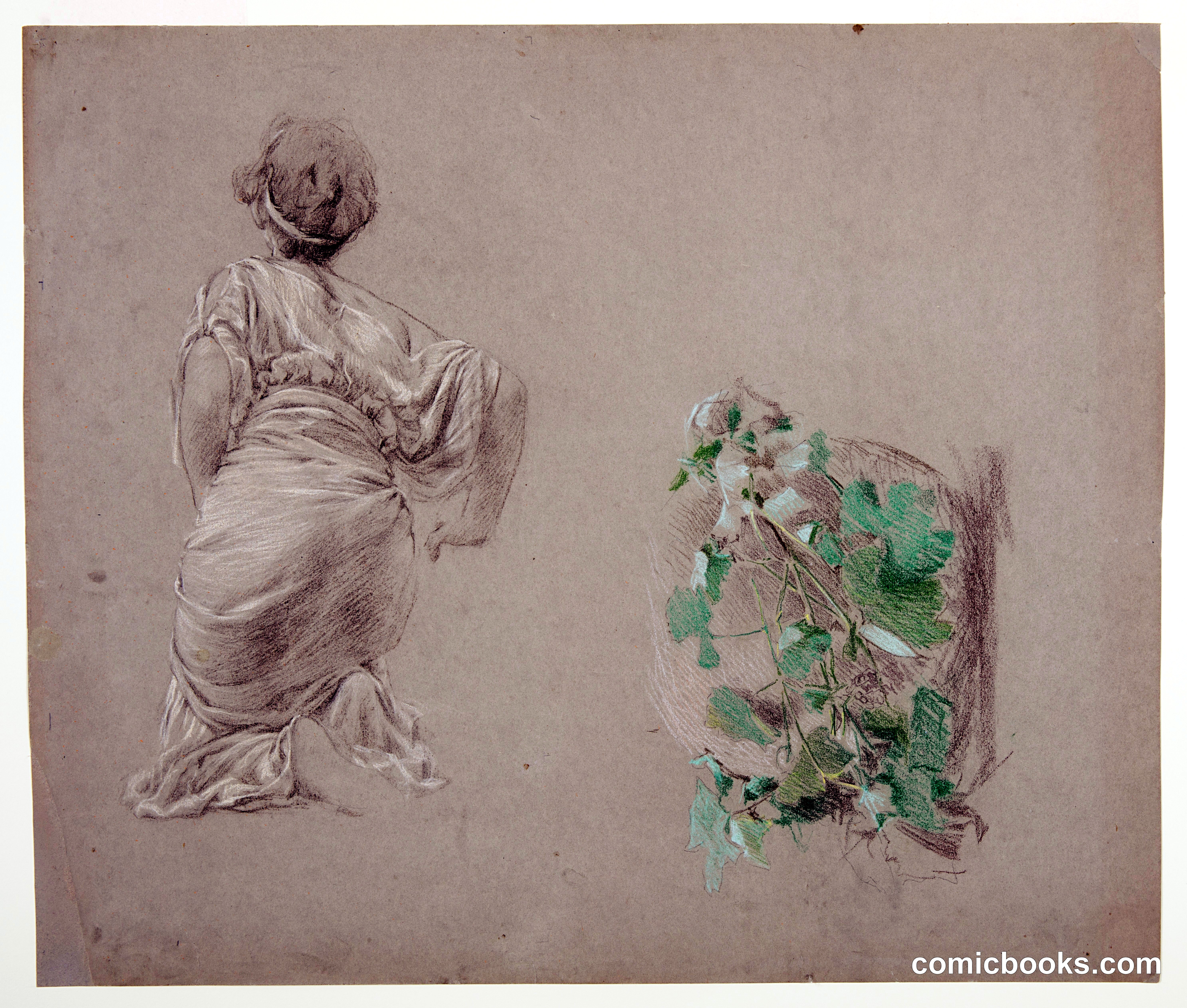 Study for a Kneeling Woman
