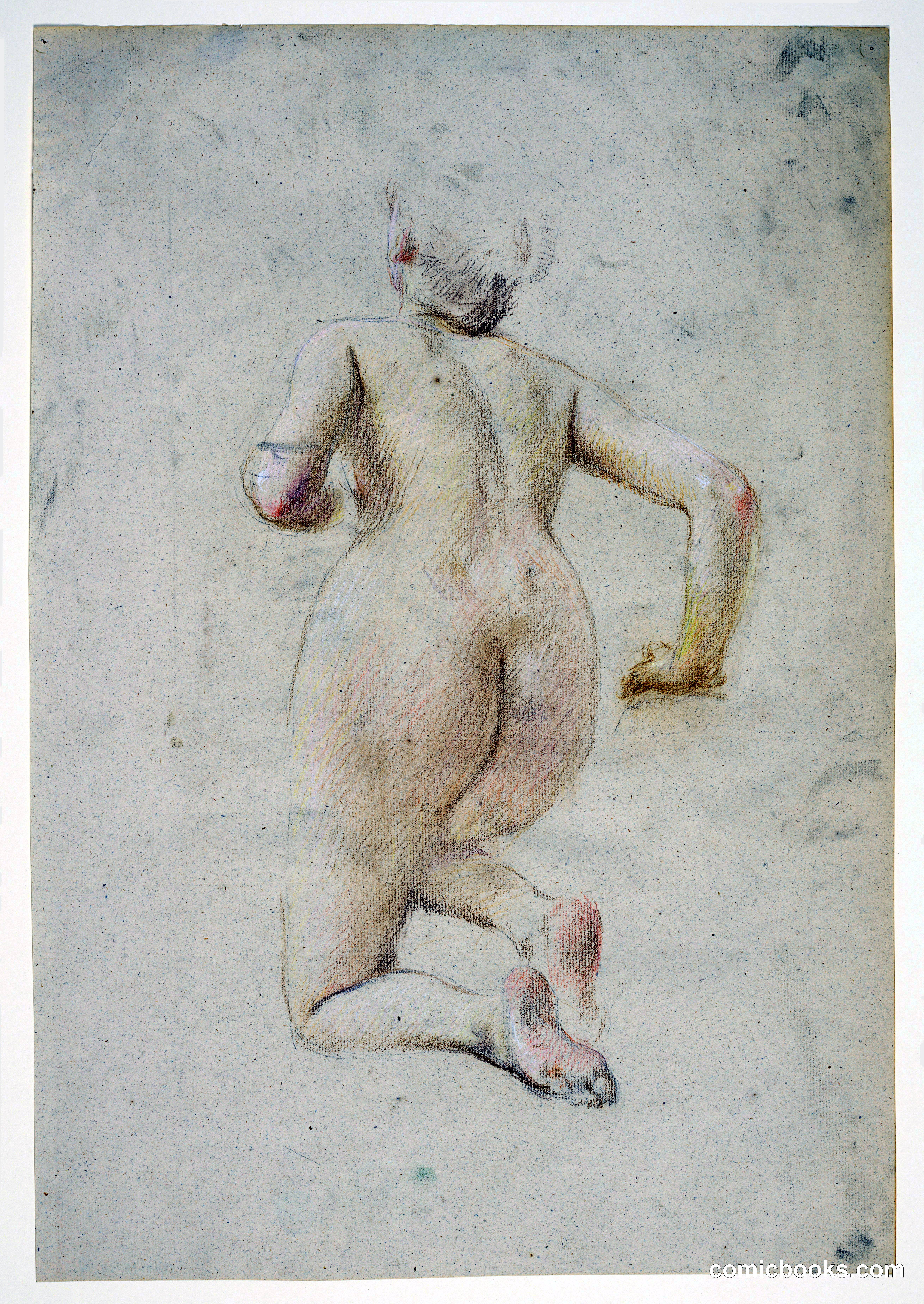 Study for a Kneeling Woman