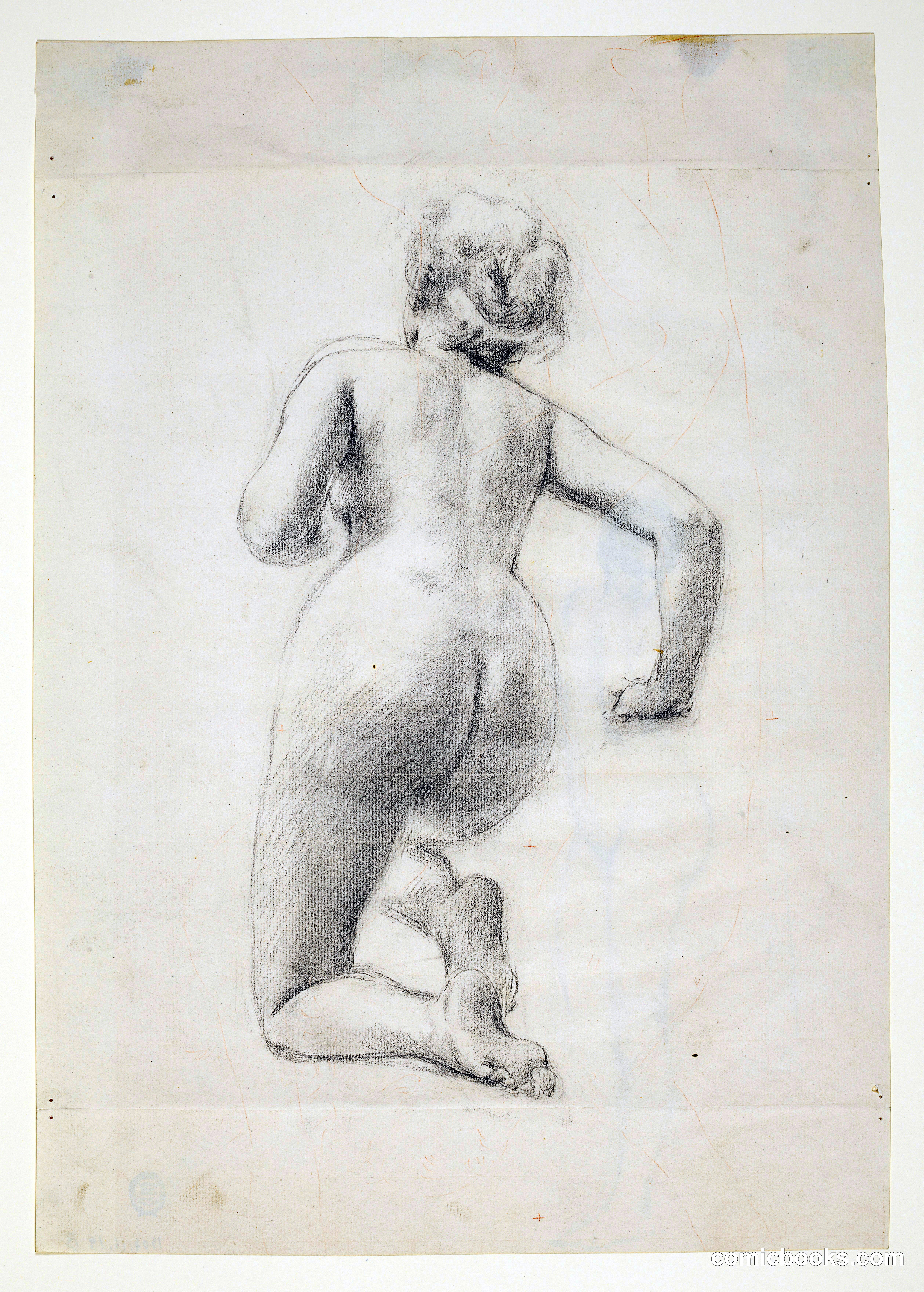 Study for a Kneeling Woman