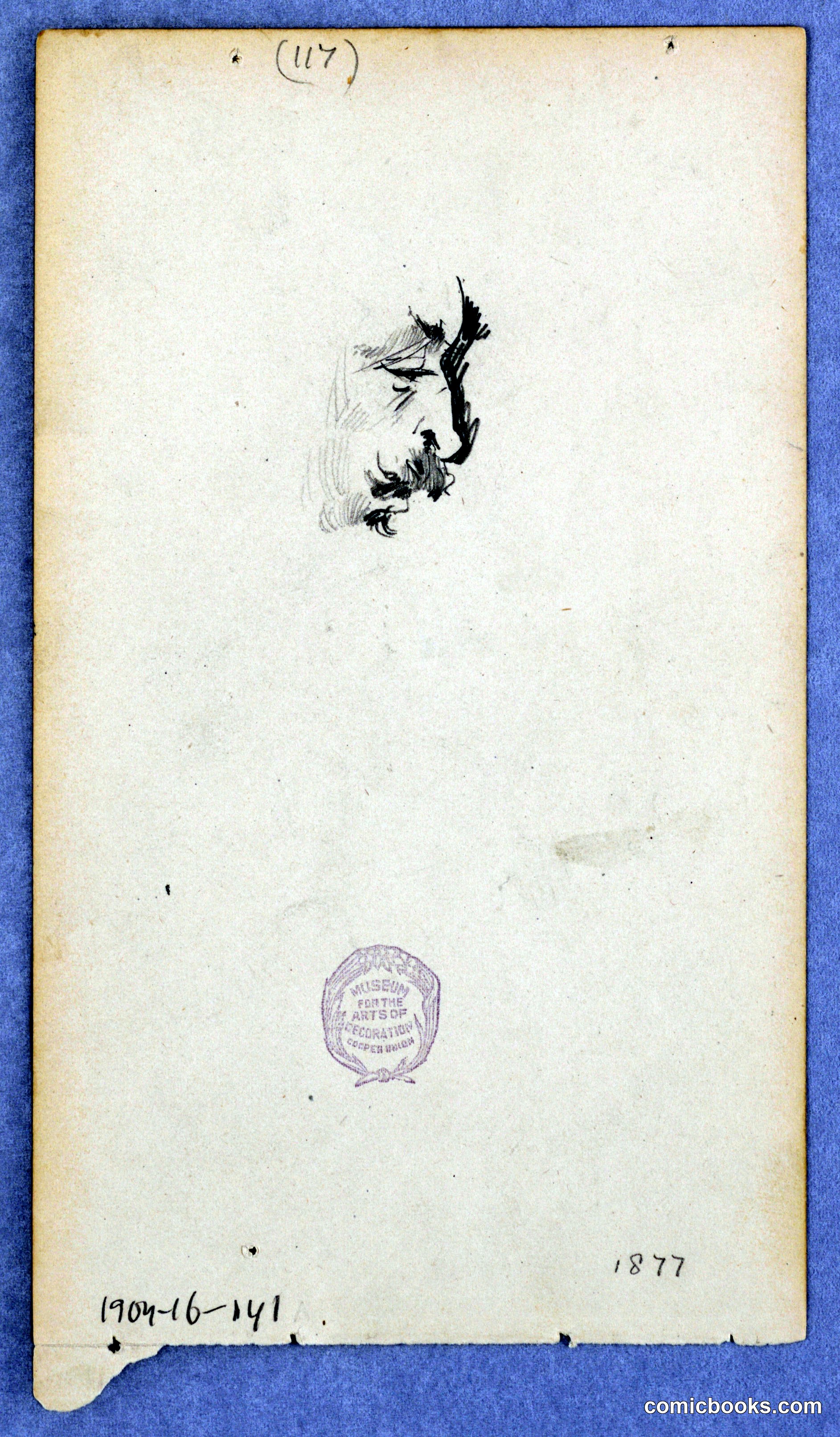 Study of a Man's Profile