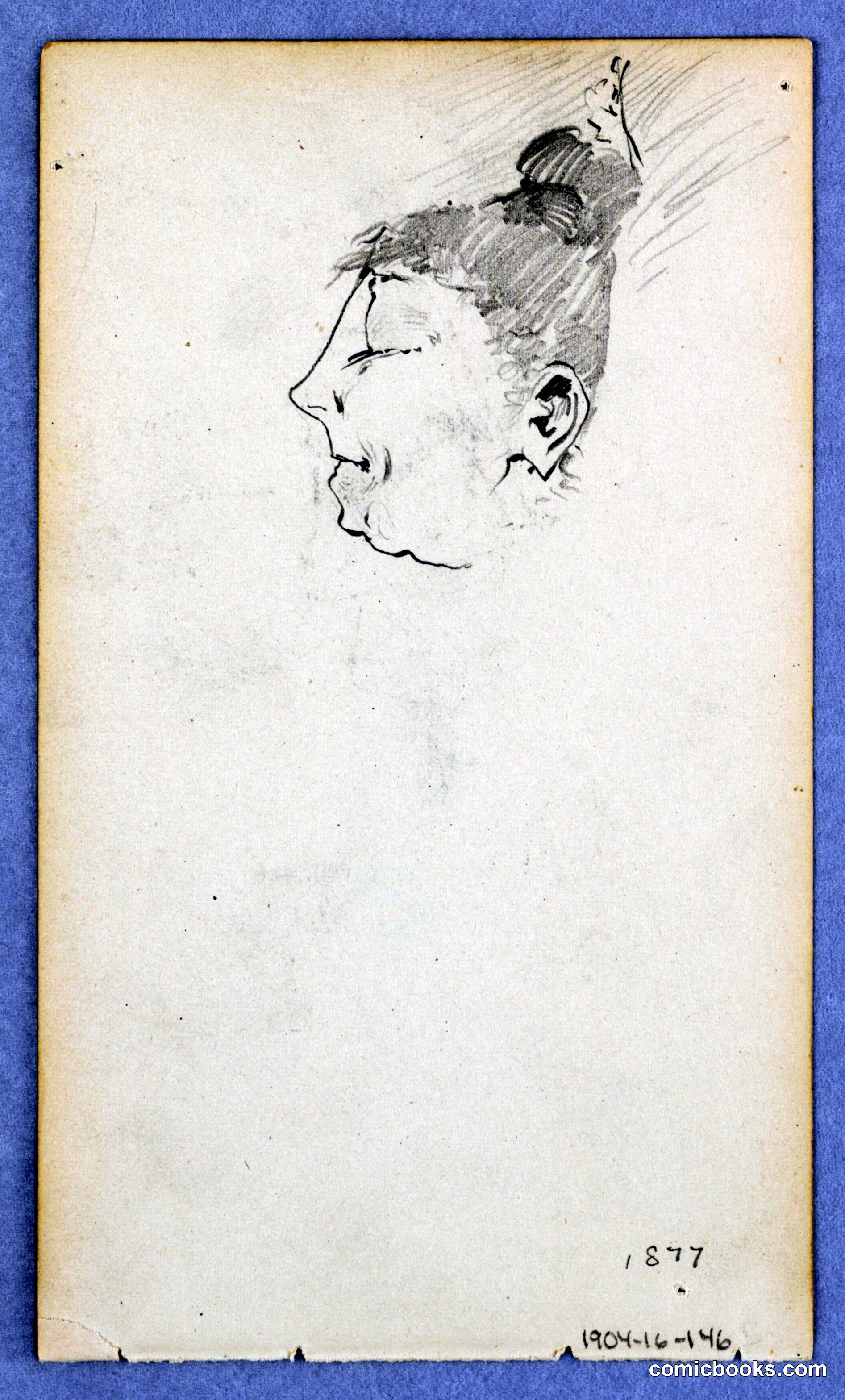 Study of a Woman's Profile