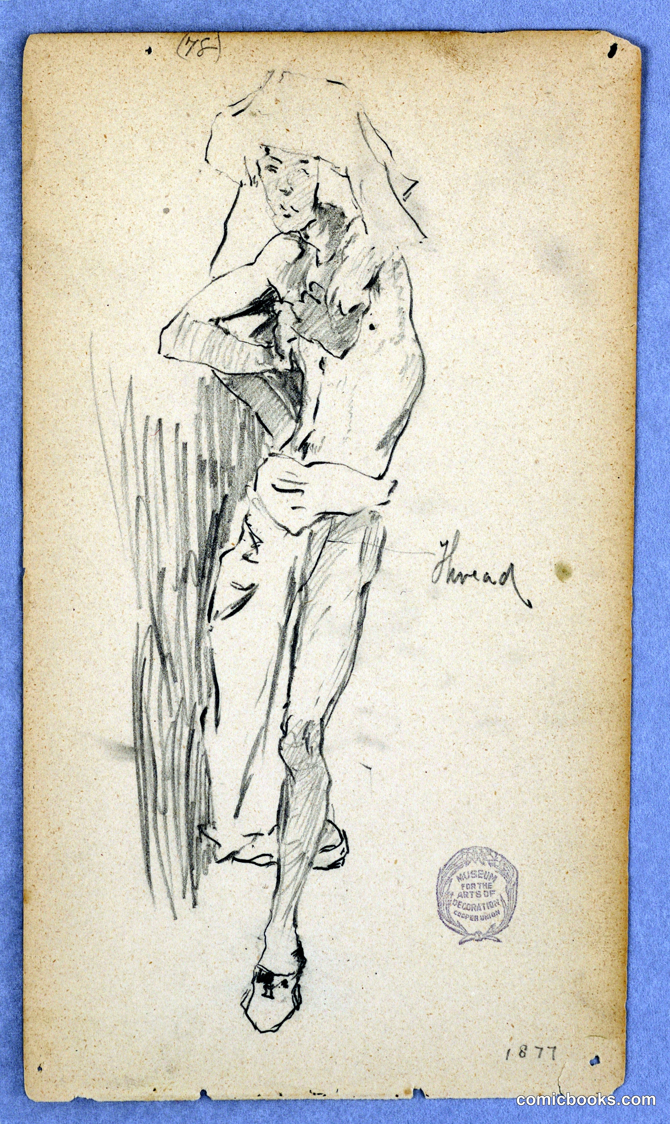 Study of a Standing Figure