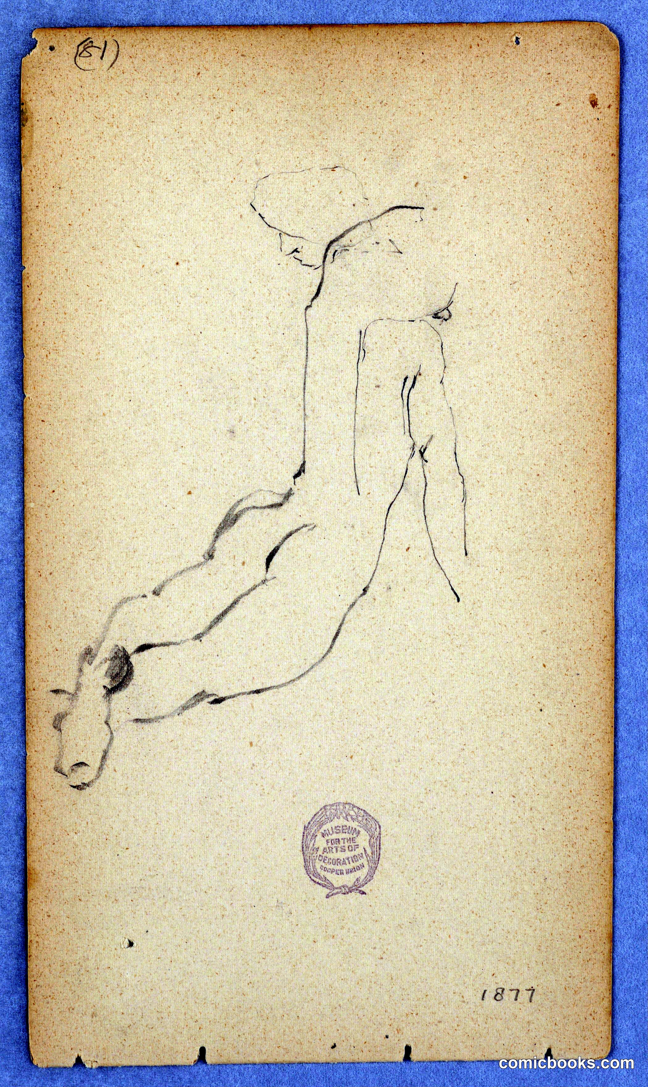 Study of a Man's Head and Shoulders