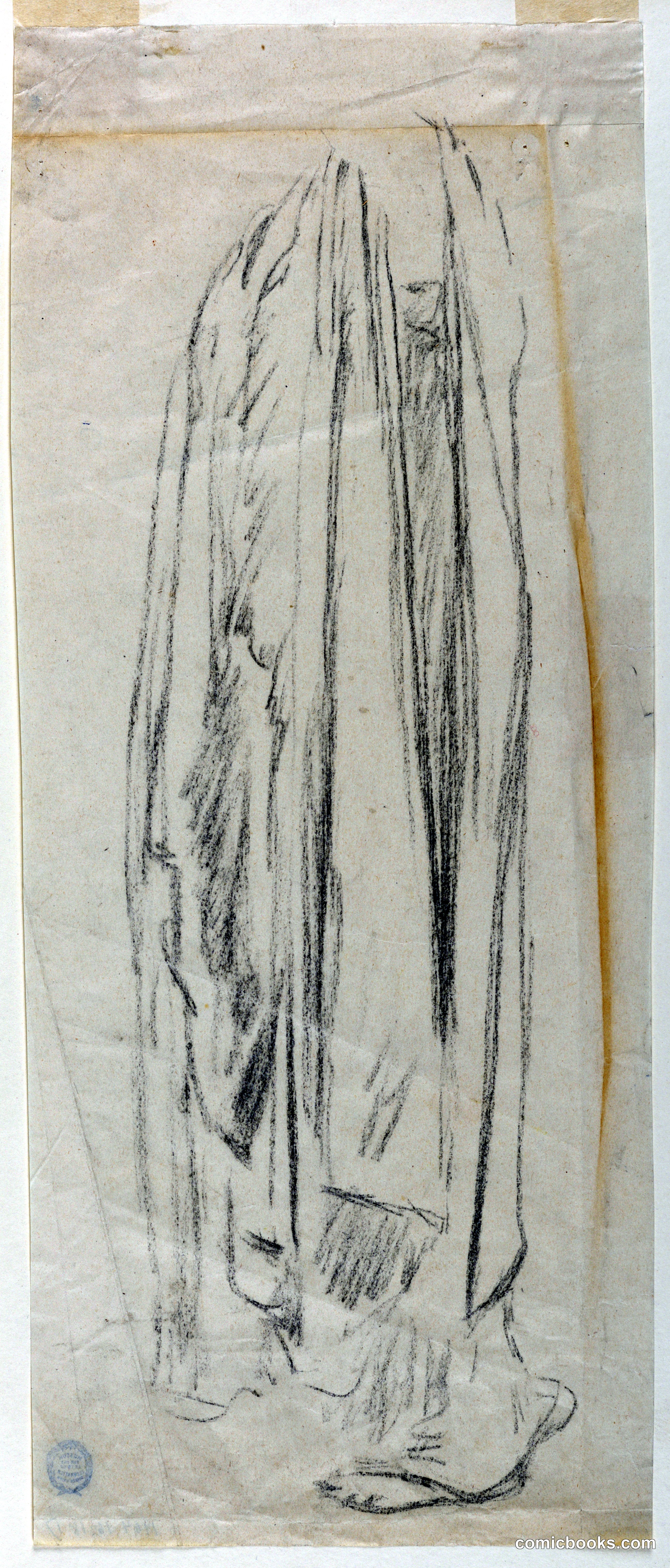Study for Leader of the Procession, "Vintage Festival," Mendelssohn Glee Club