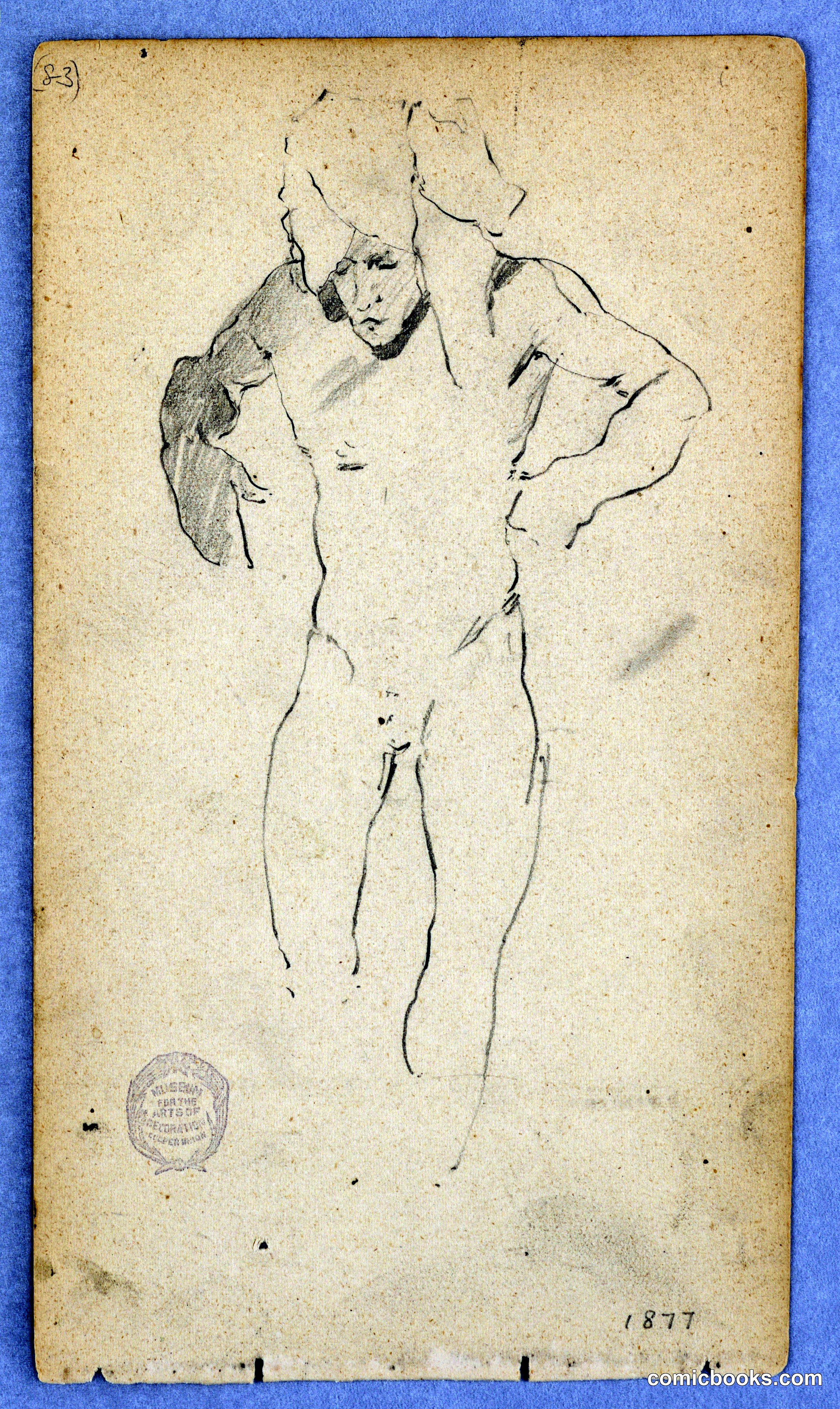 Study of a Male Figure