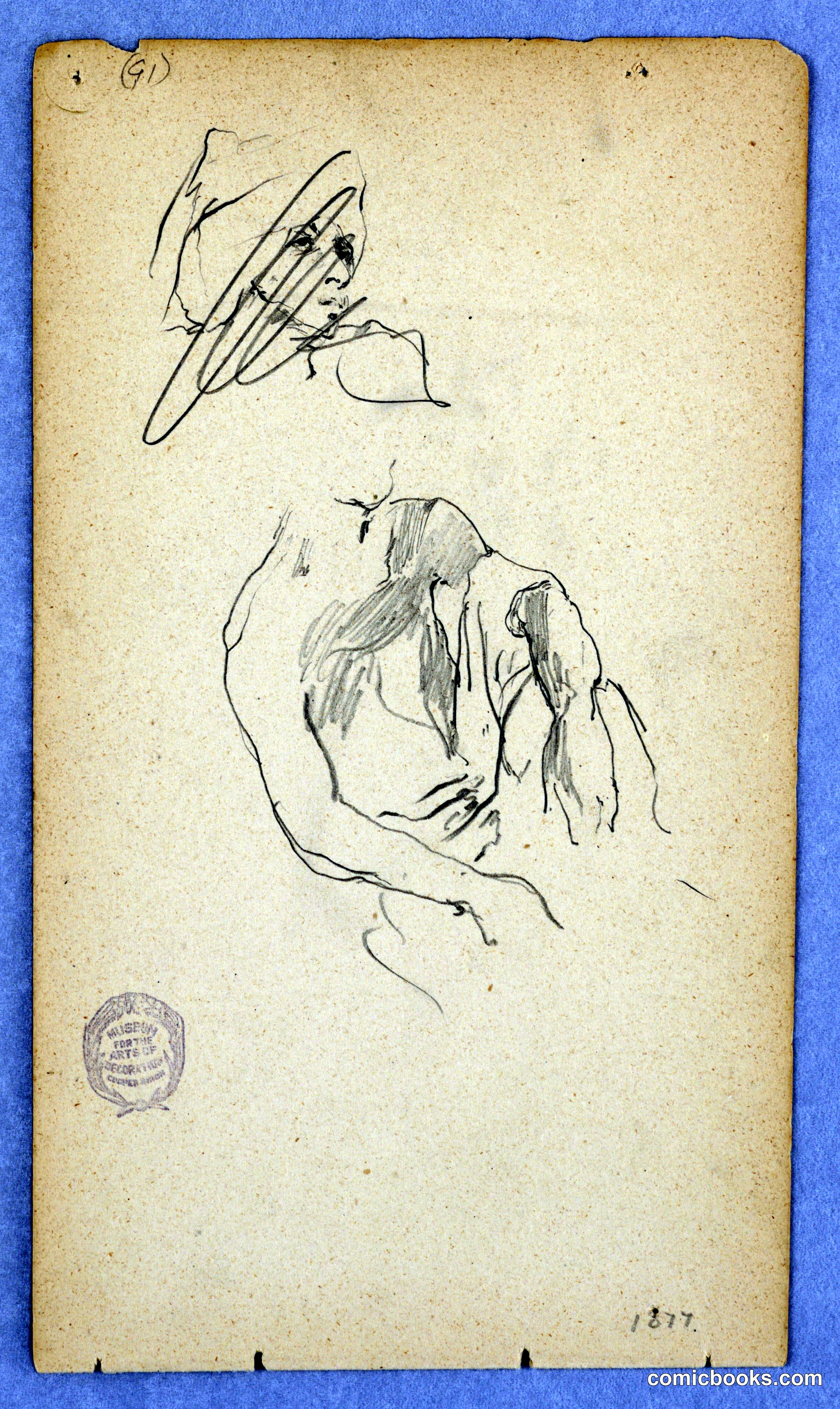 Study of a Man's Head