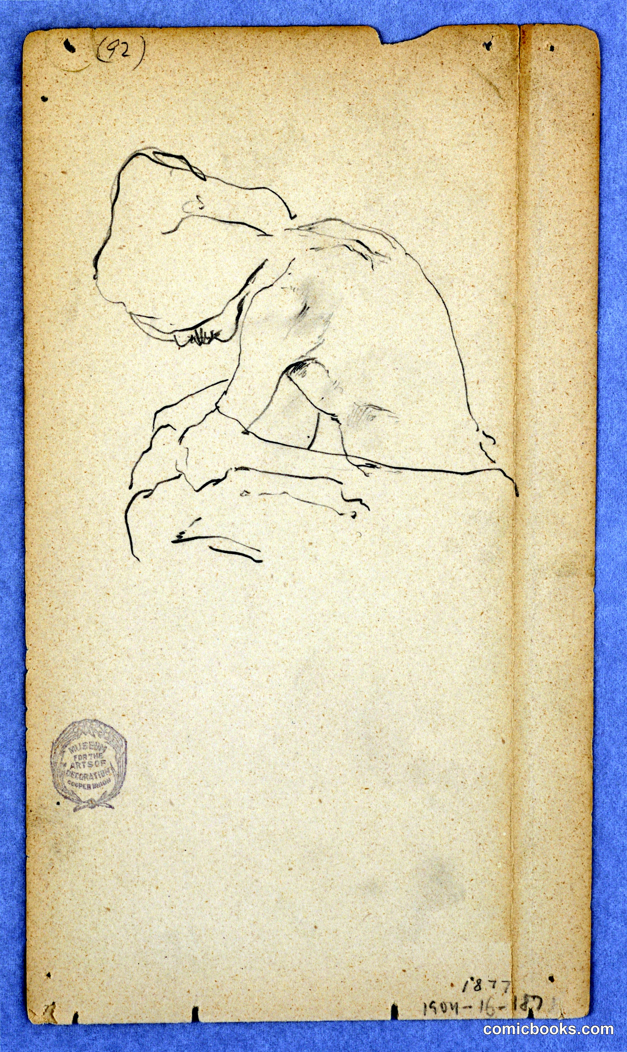 Study of a Seated Man