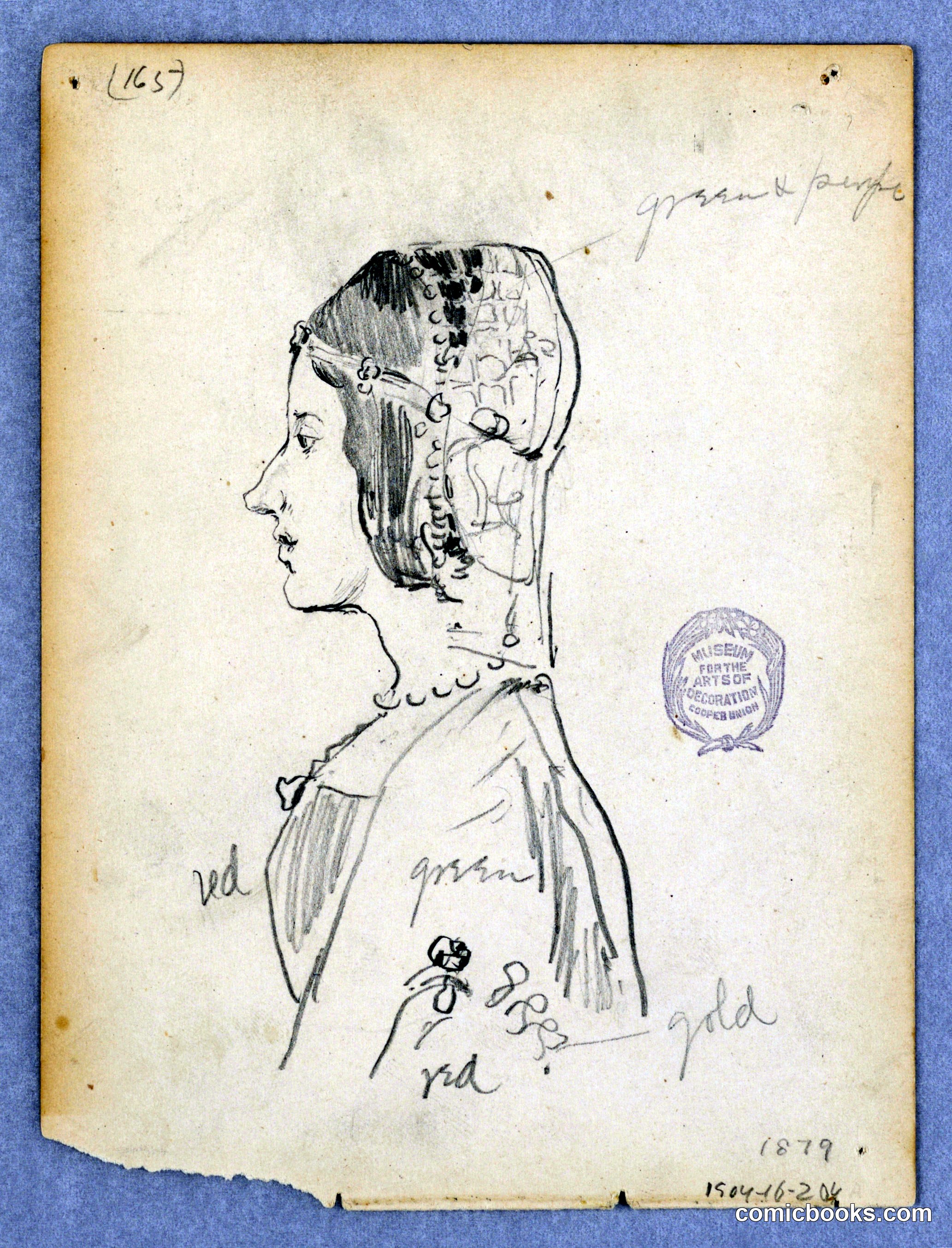 Head Study of a Woman