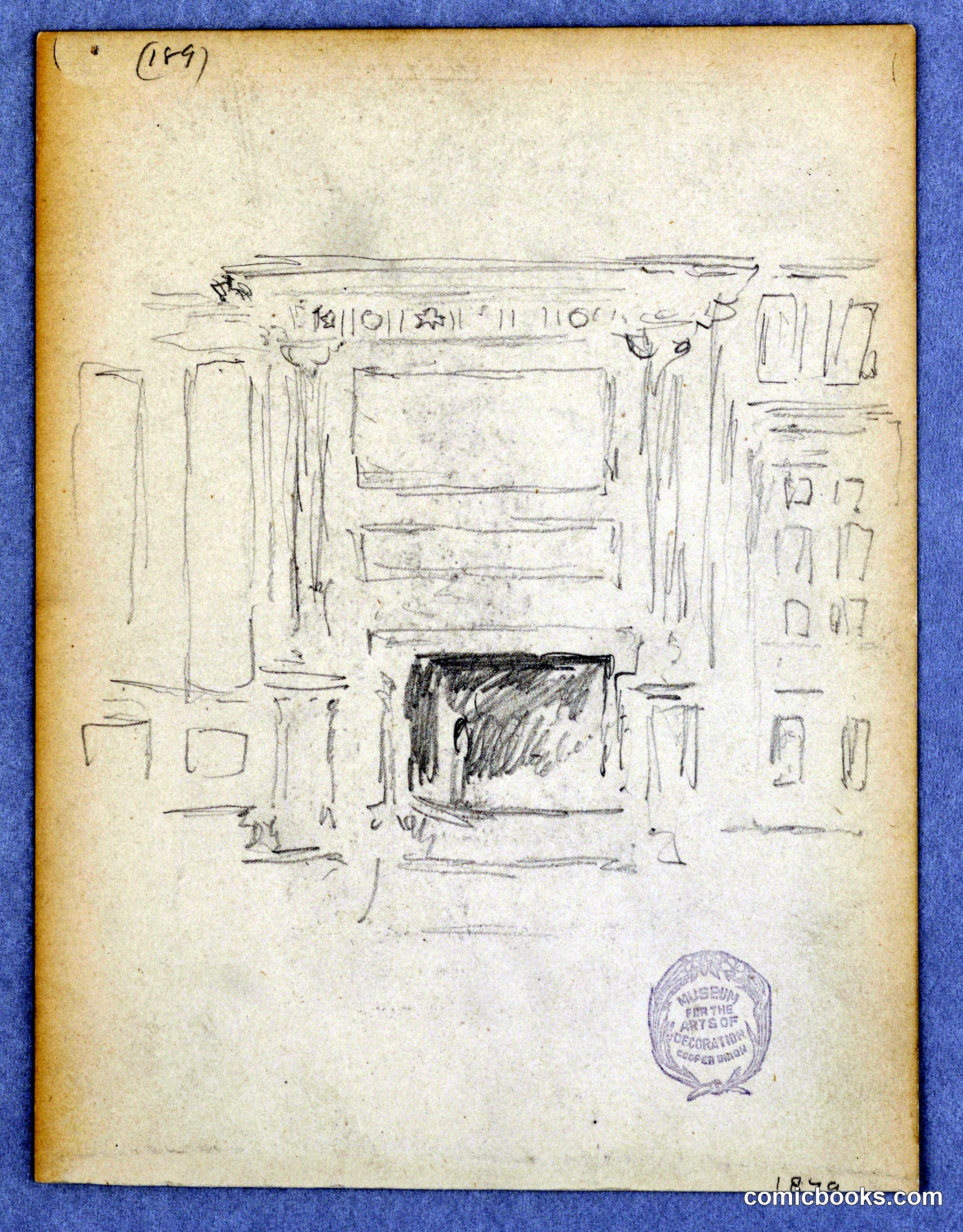 Fireplace Study
