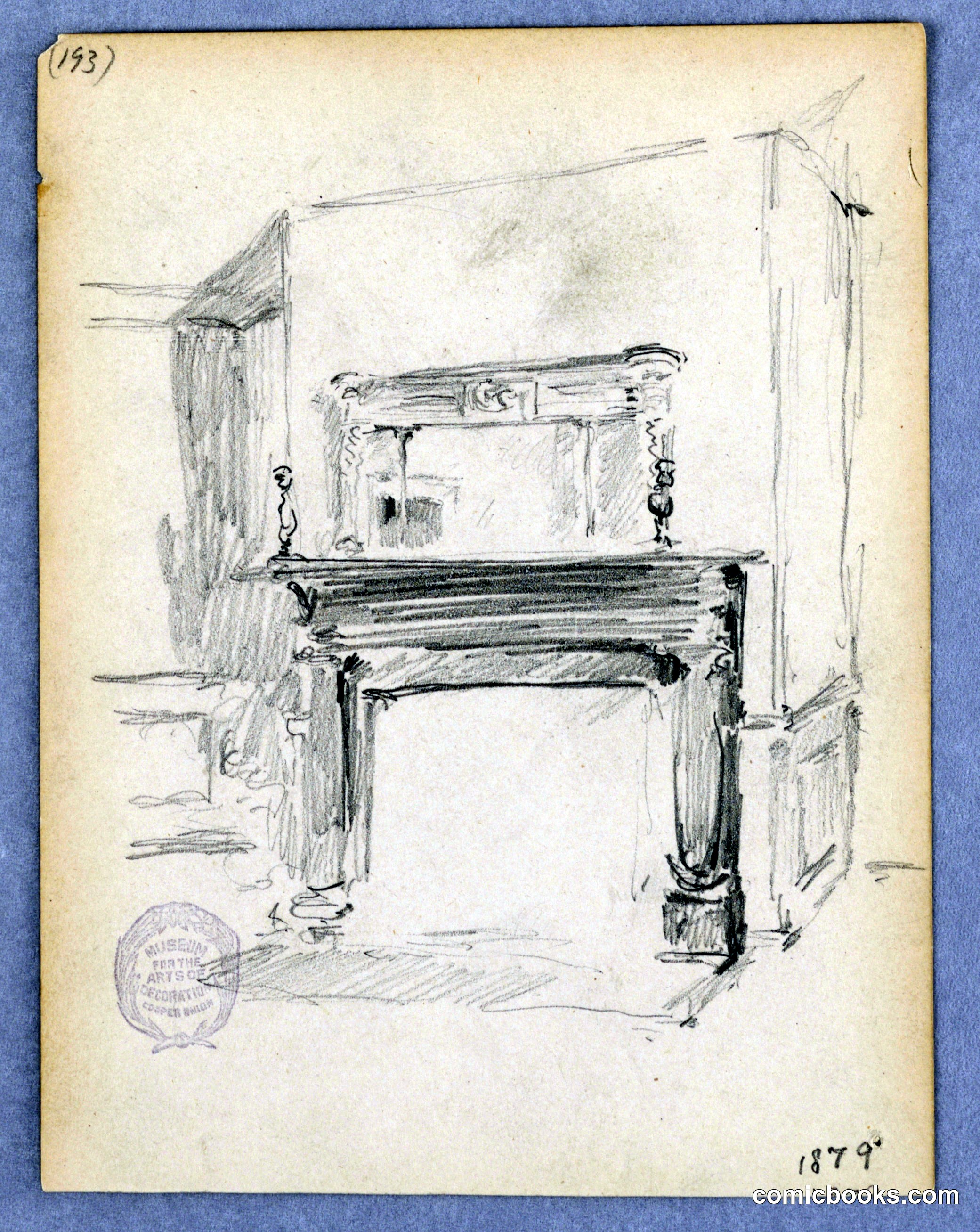 Fireplace Study