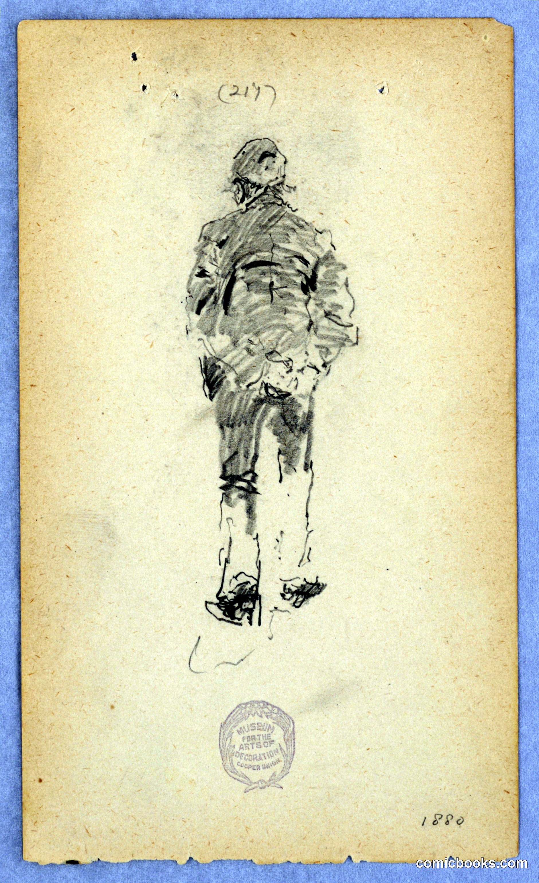 Study of a Standing Man