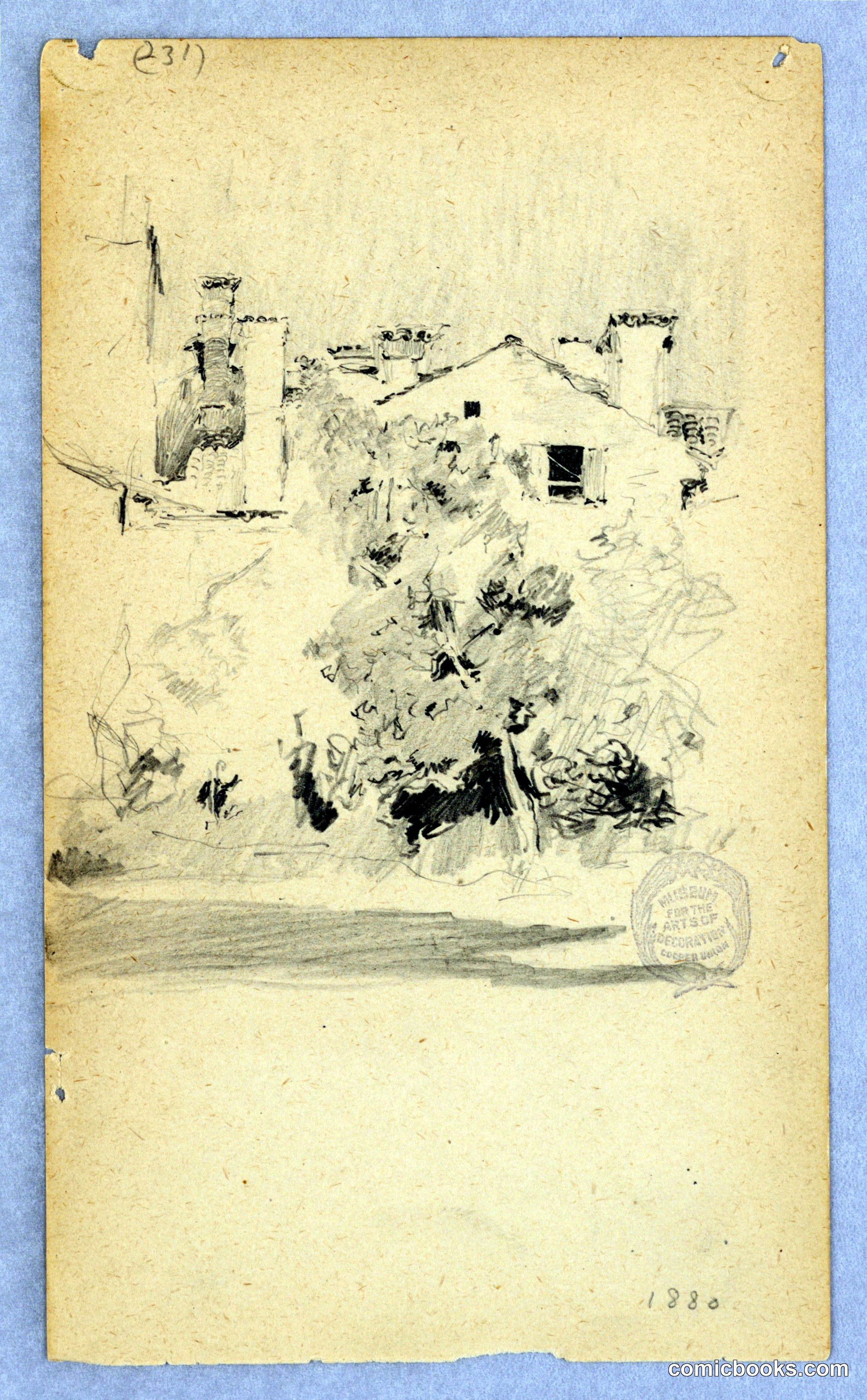 Garden Scene Study