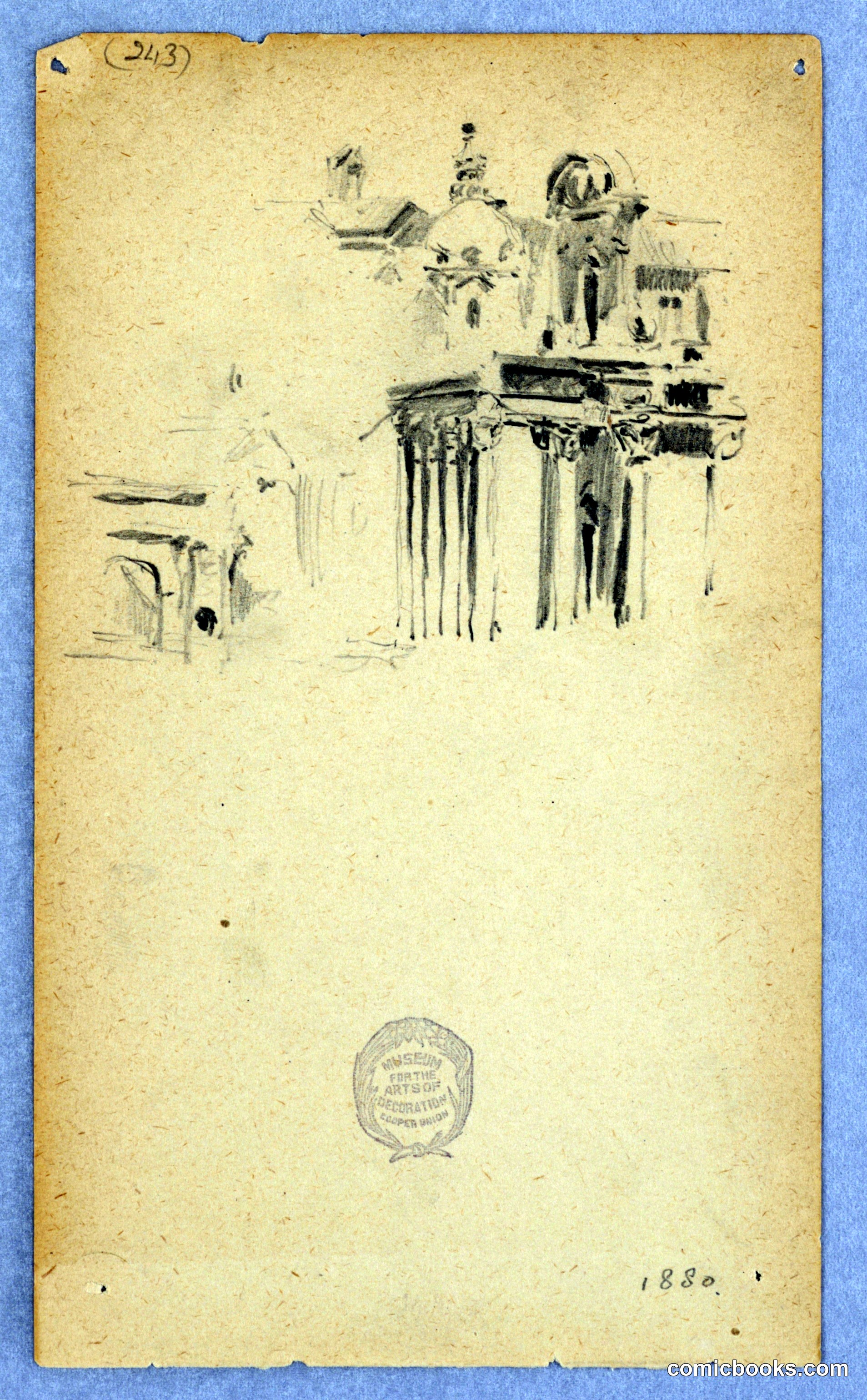 Architectural Study: San Lorenzo in Miranda