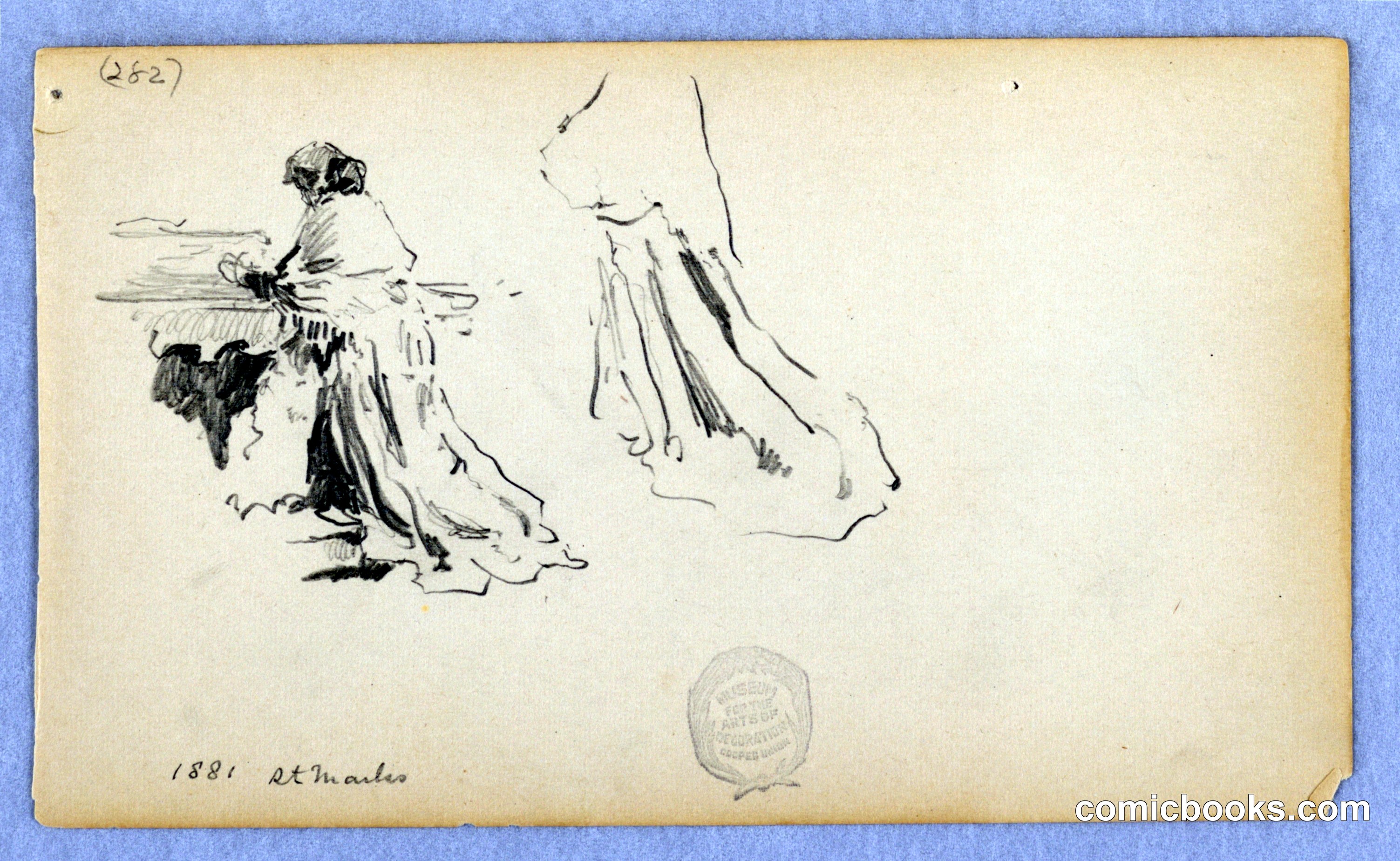Study of a Woman's Figure and Drapery