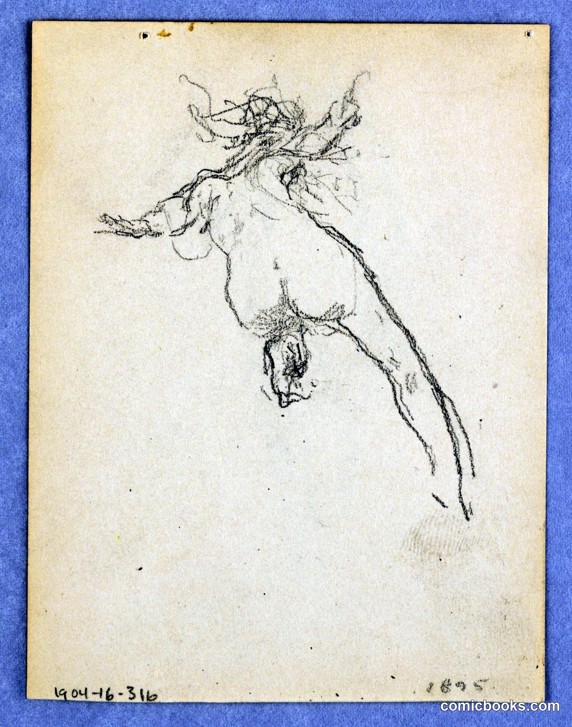 Study for a Dancing Woman, 'Moods to Music'