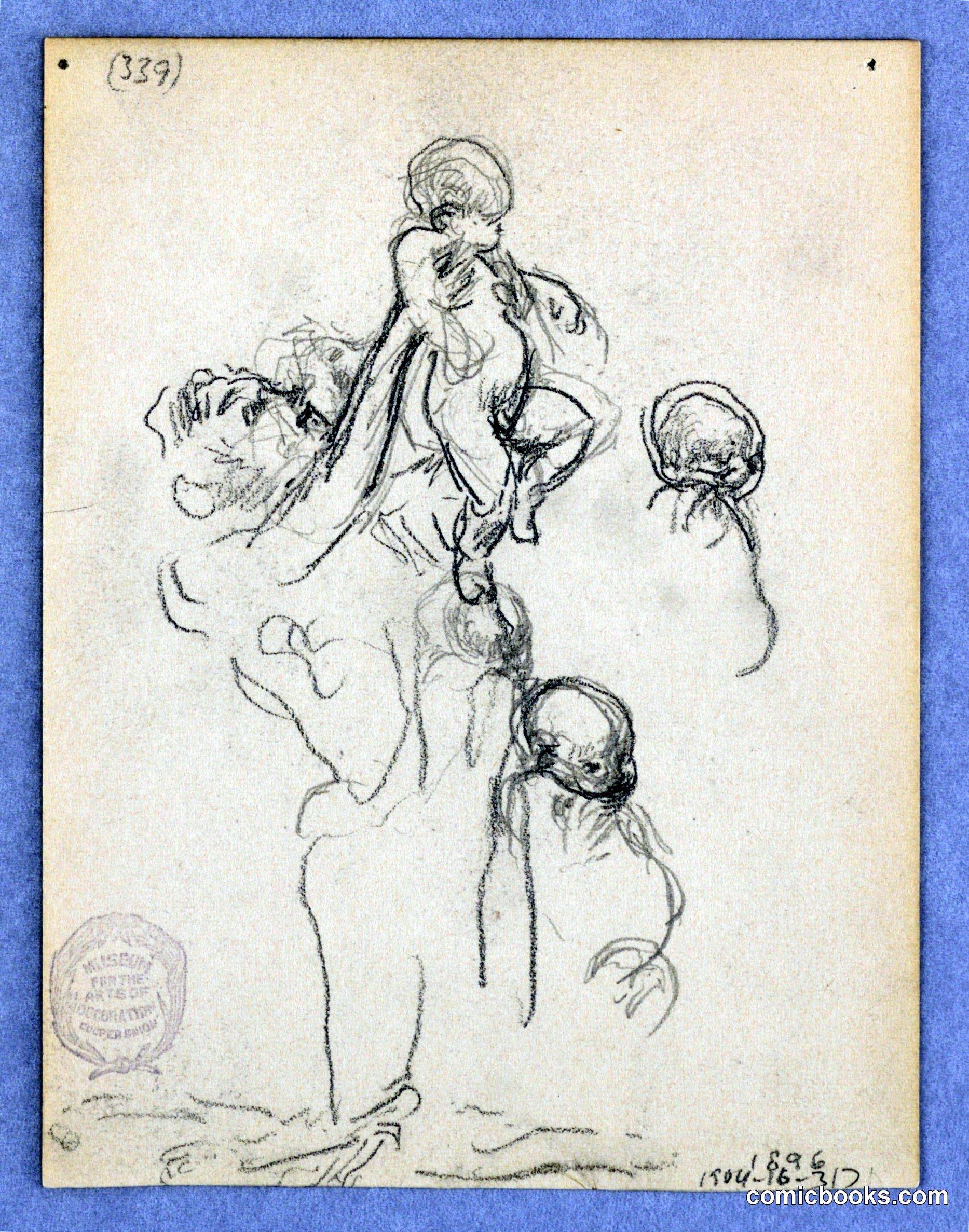 Study for a Dancing Woman, 'Moods to Music'