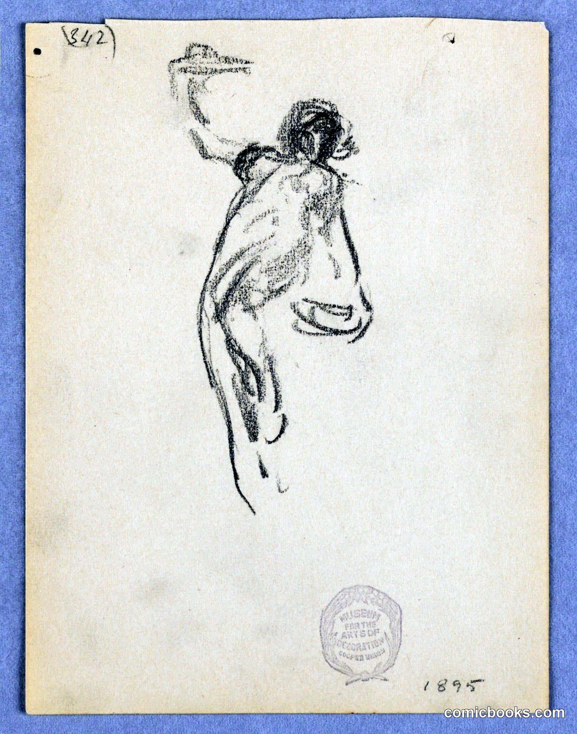 Study for a Dancing Woman, 'Moods to Music,' Mendelssohn Glee Club, New York, NY