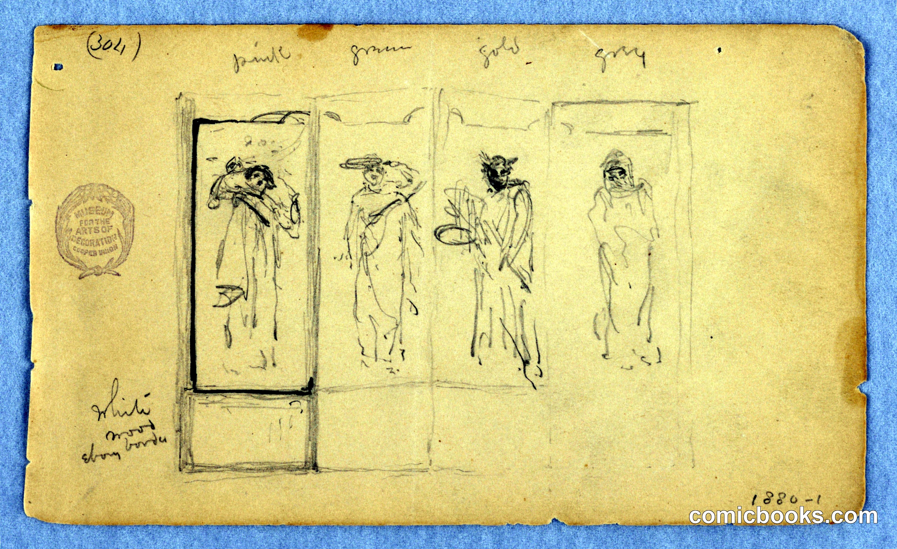 Study of Draped Figures