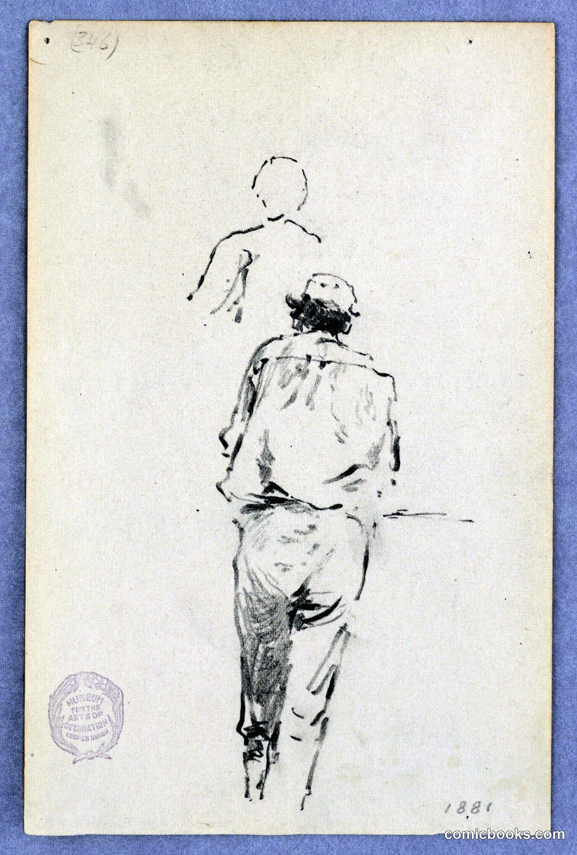Study of a Seated Figure