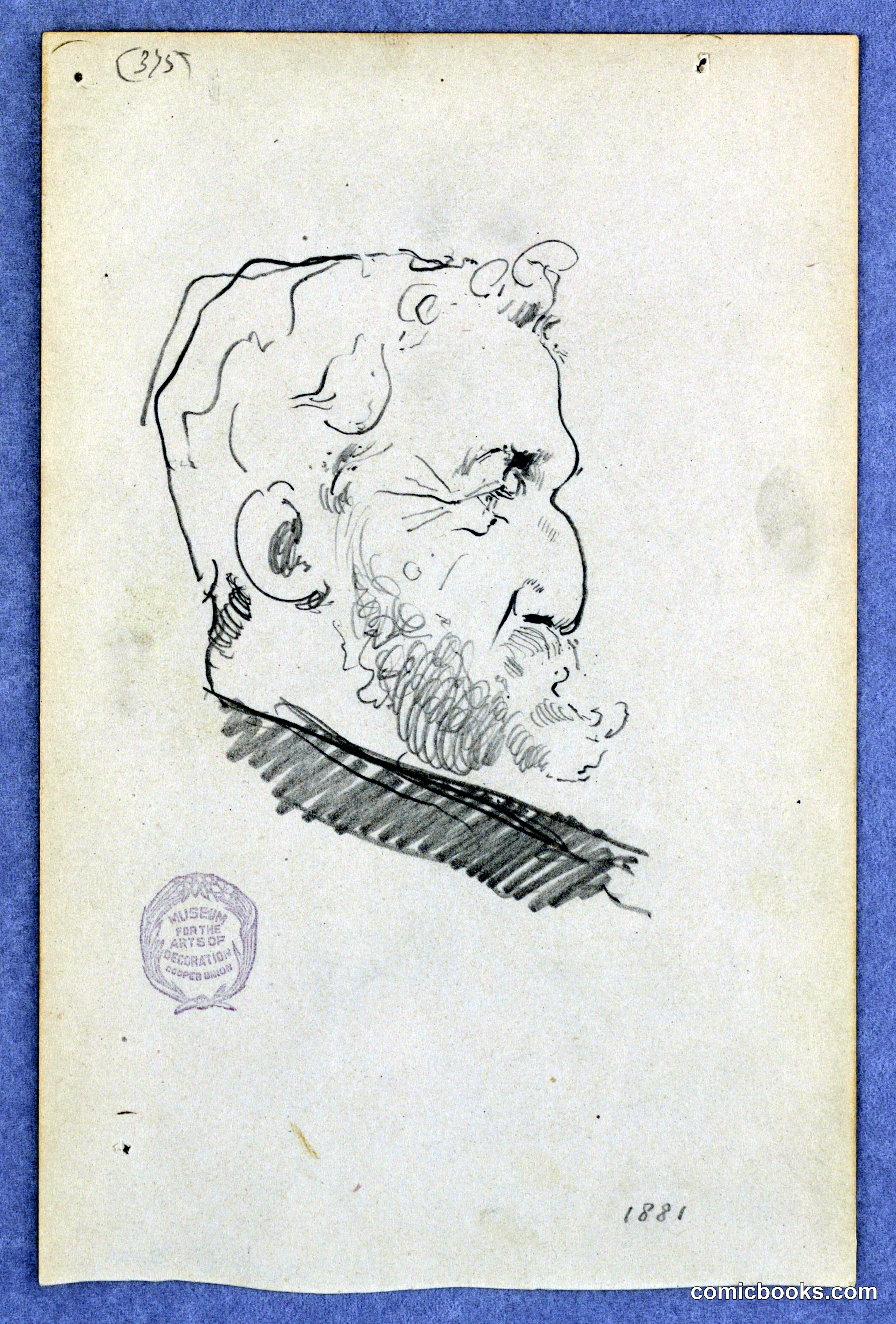 Portrait Study of Gedney Bunce