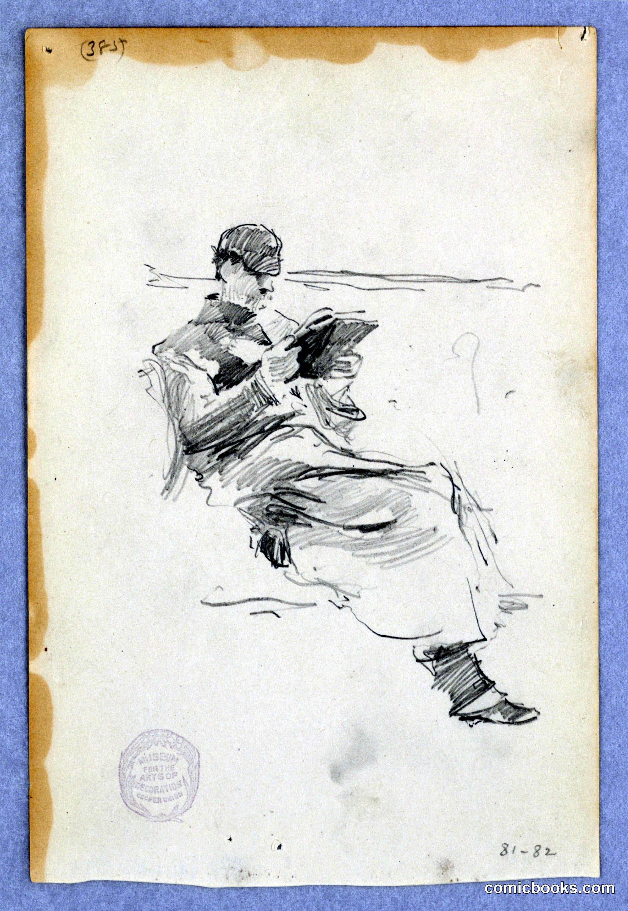 Study of a Man Reading