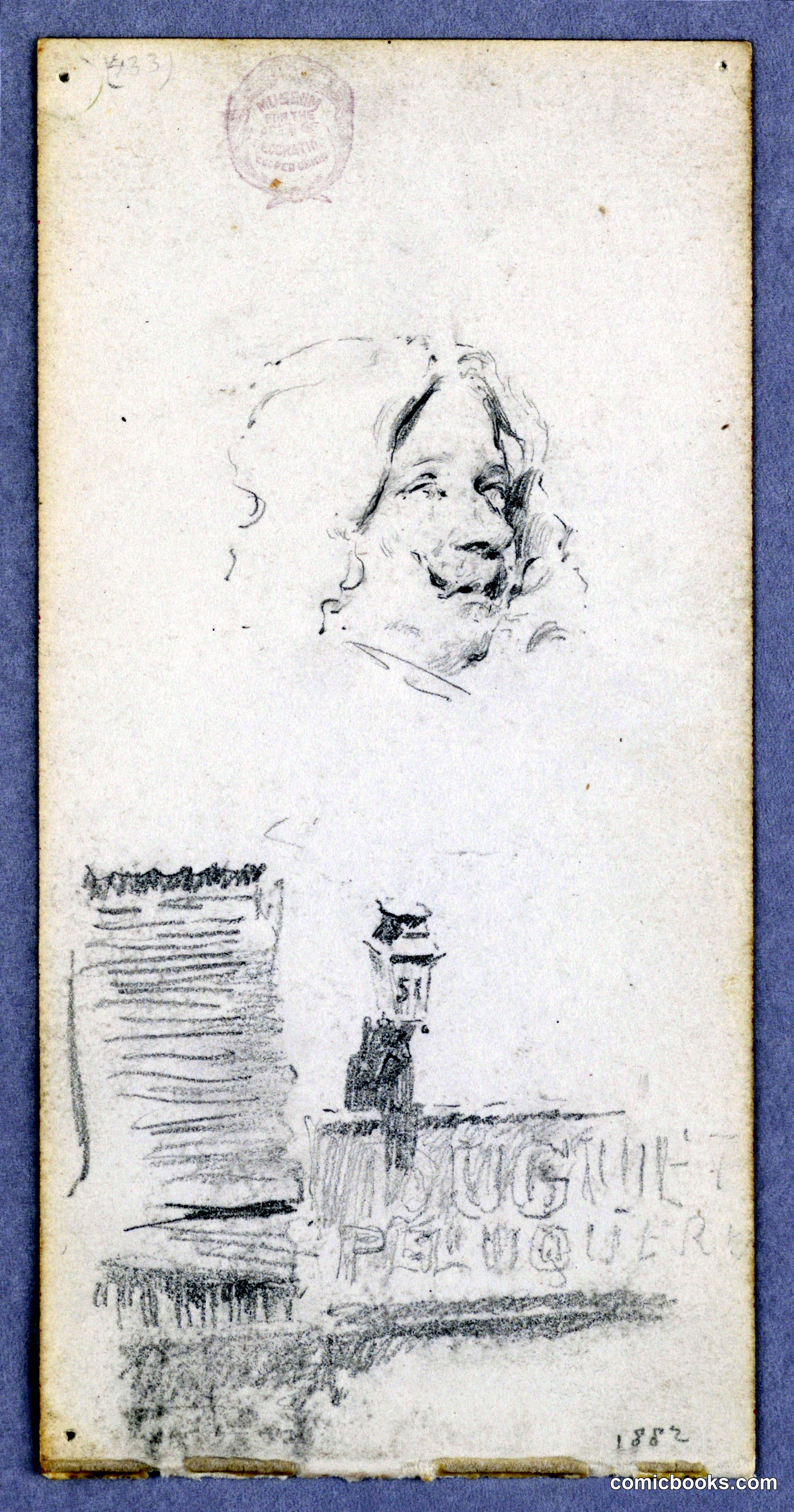 Study of a Man's Head