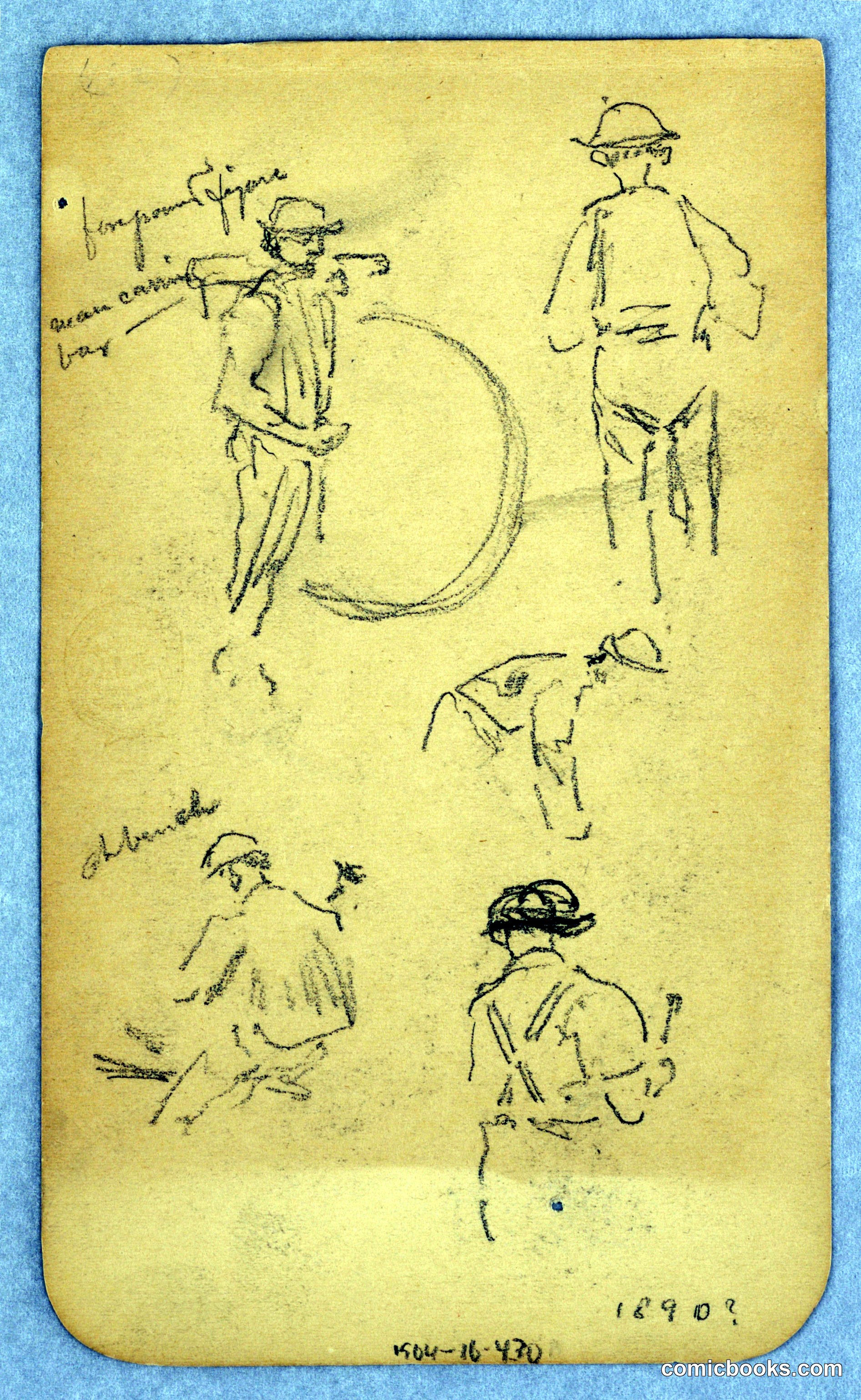Men: Study Sketches