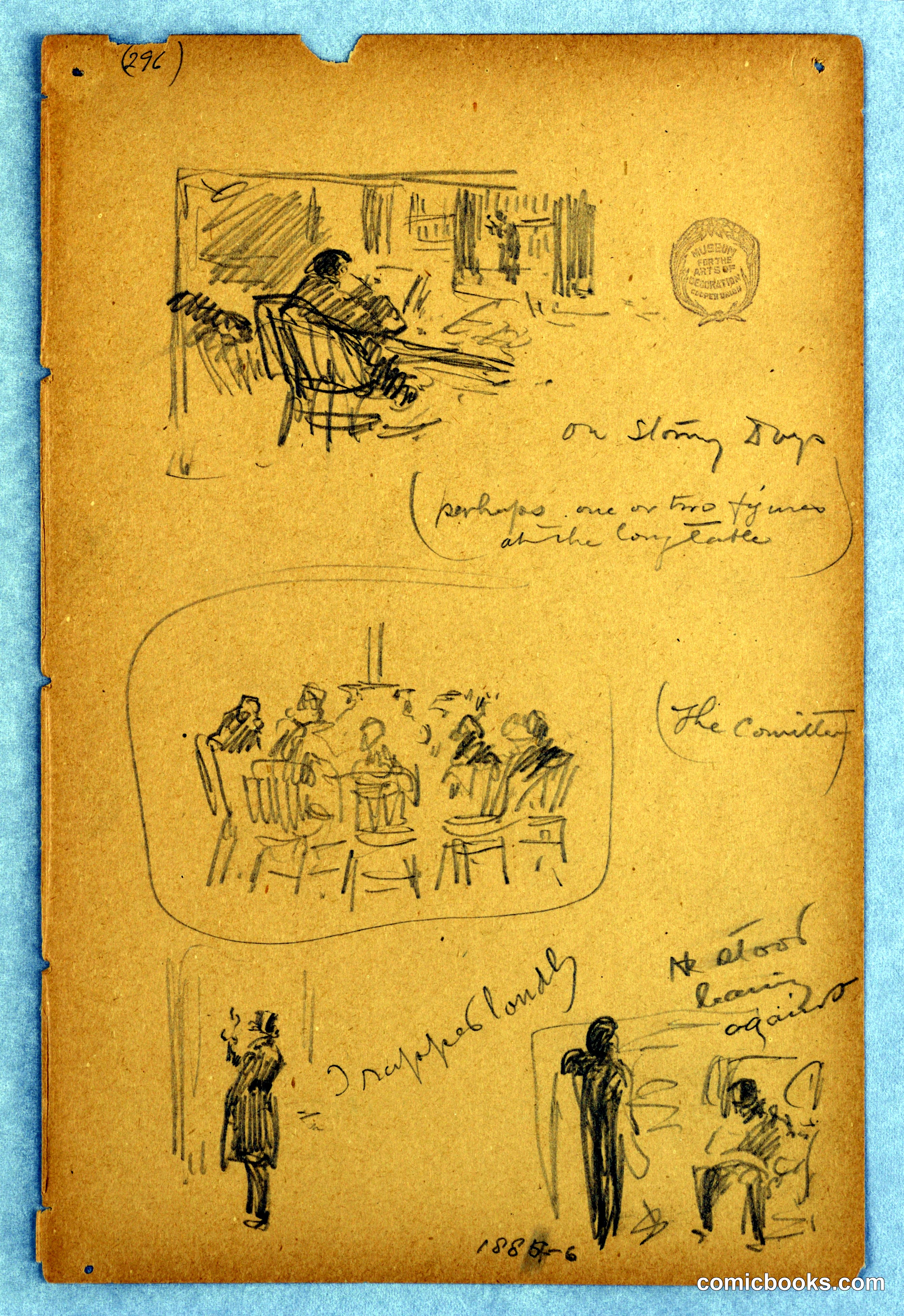 Study Sketches for Comic Narratives