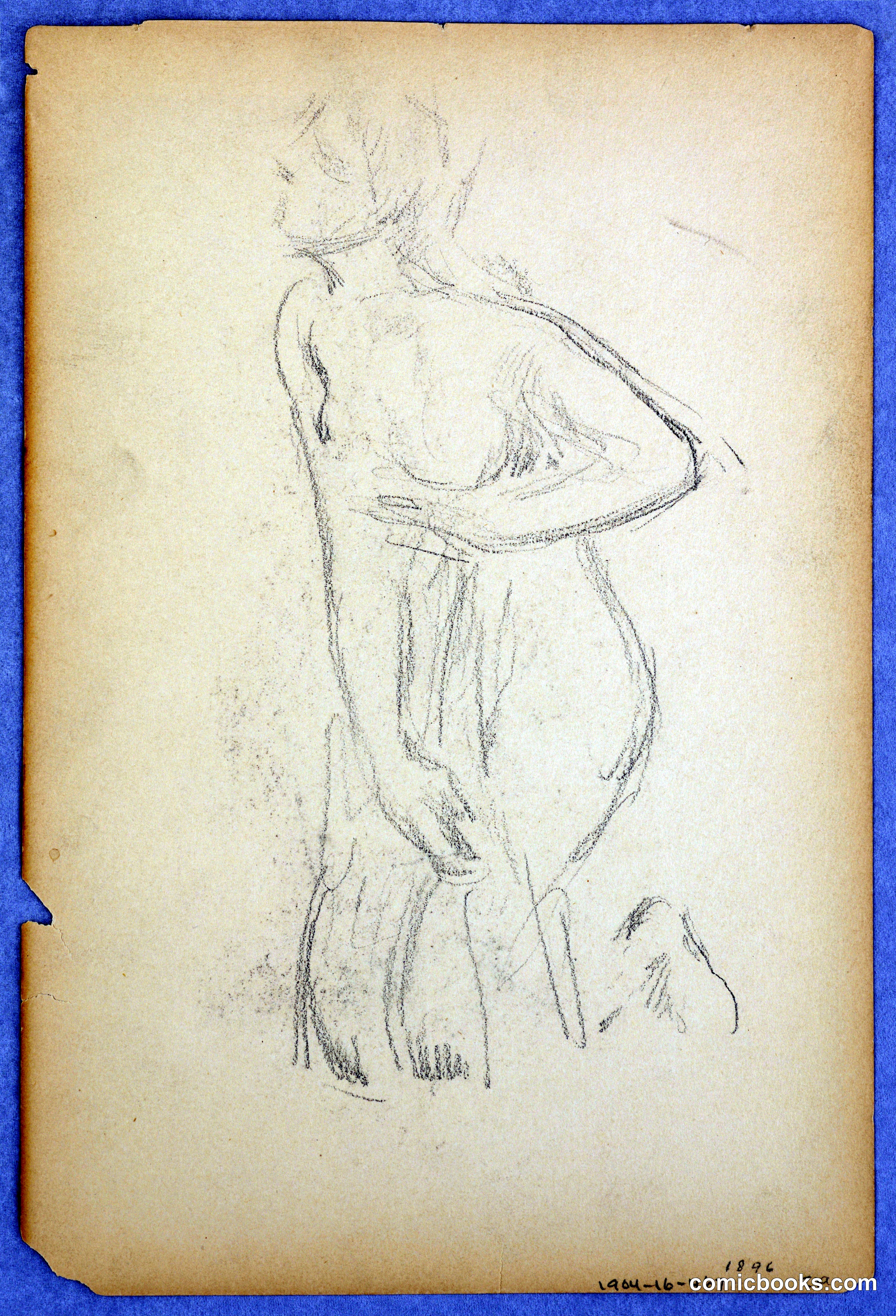 Study for a Kneeling Woman