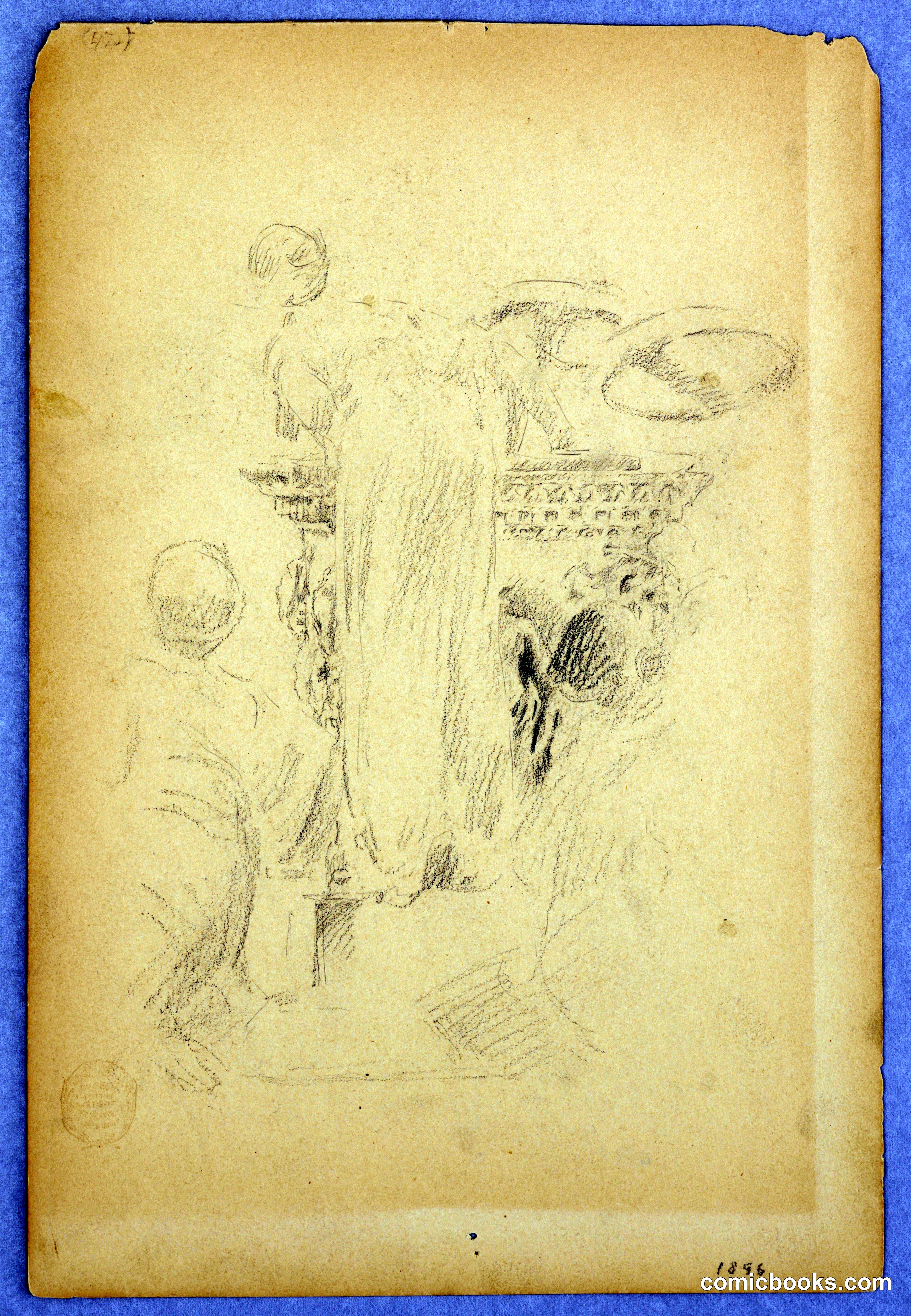 Study for a Kneeling Woman, "Vintage Festival," Mendelssohn Glee Club, New York