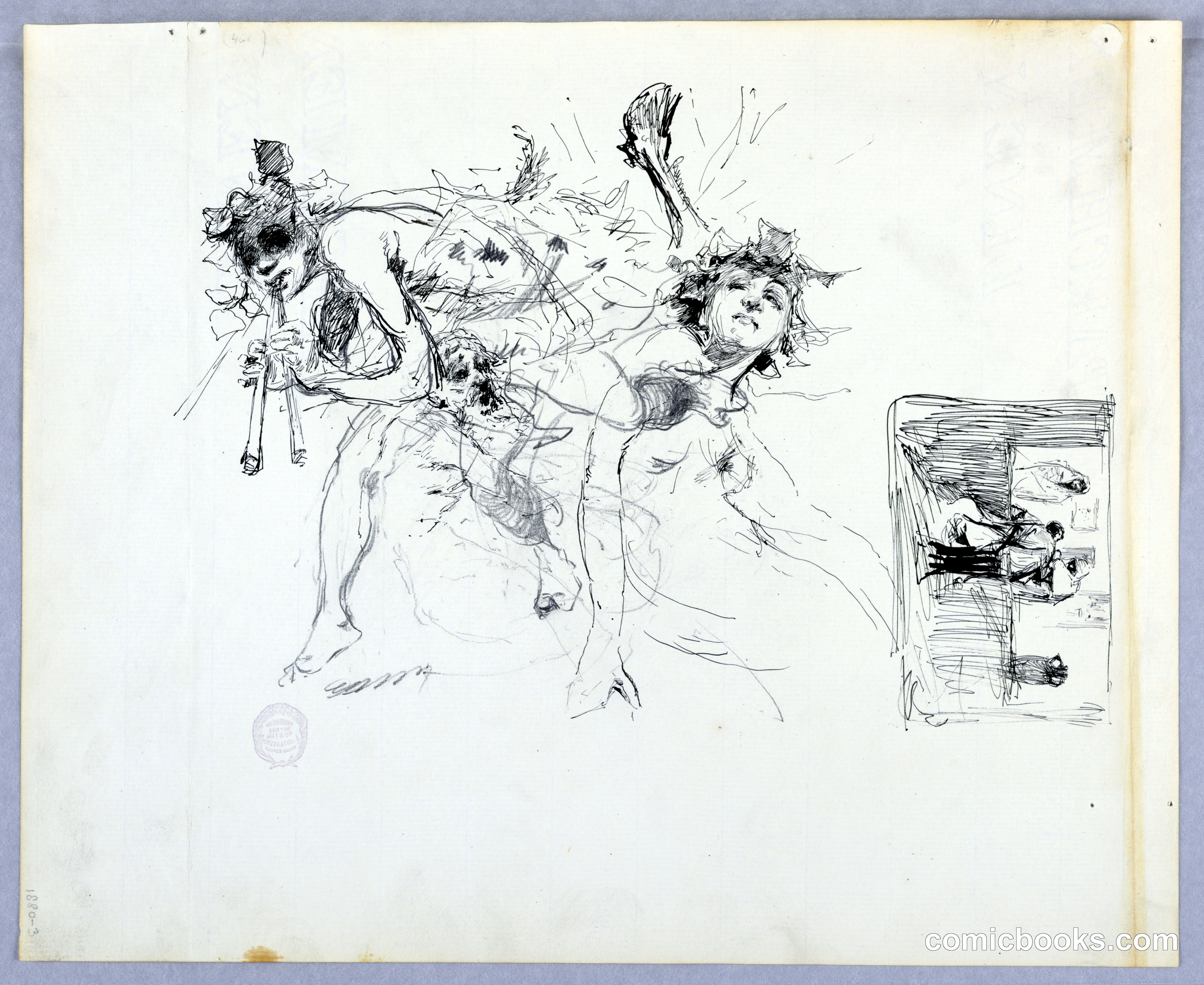 Study for a Dancing Woman, 'Moods to Music'