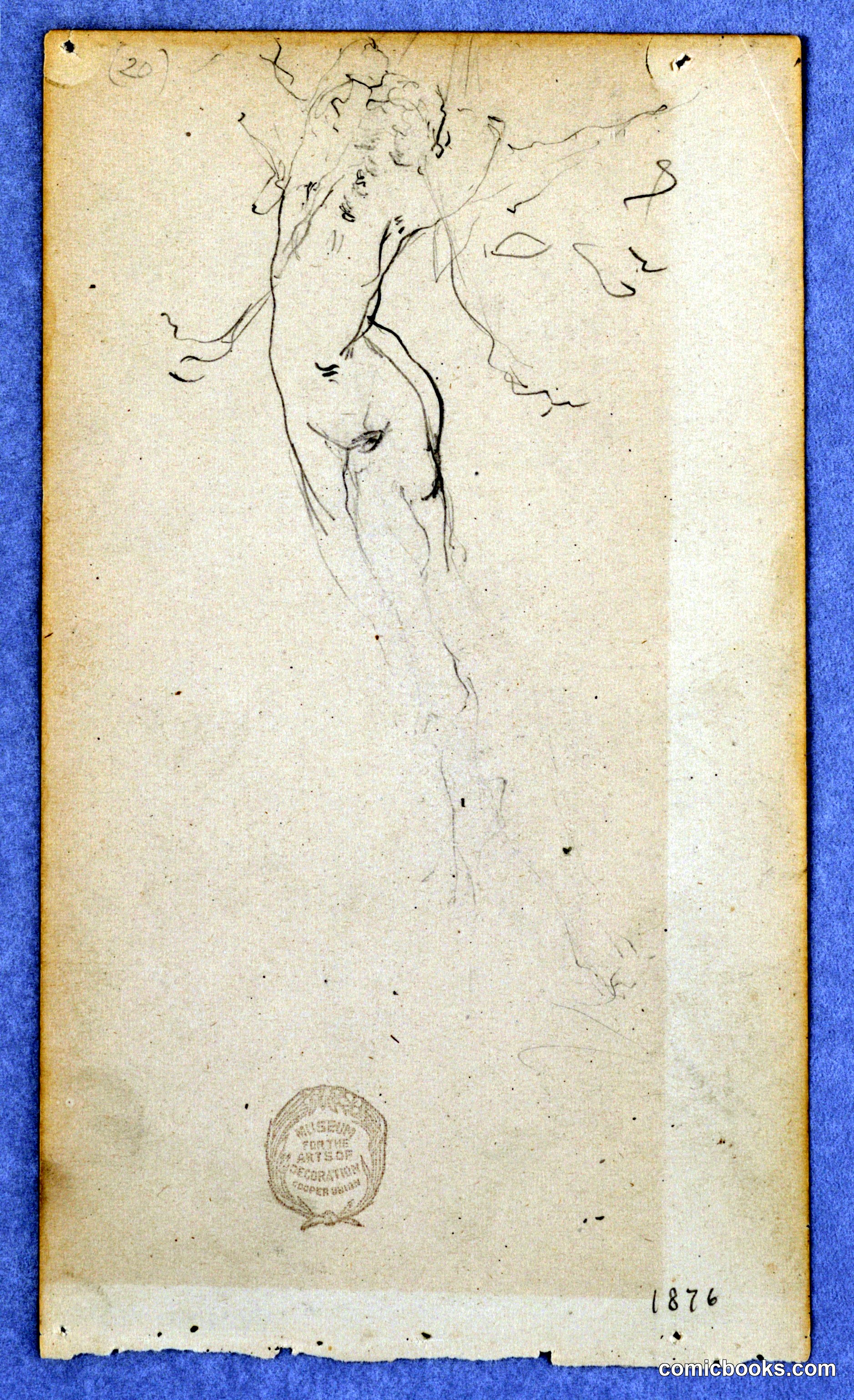 Study of a Female Nude Figure