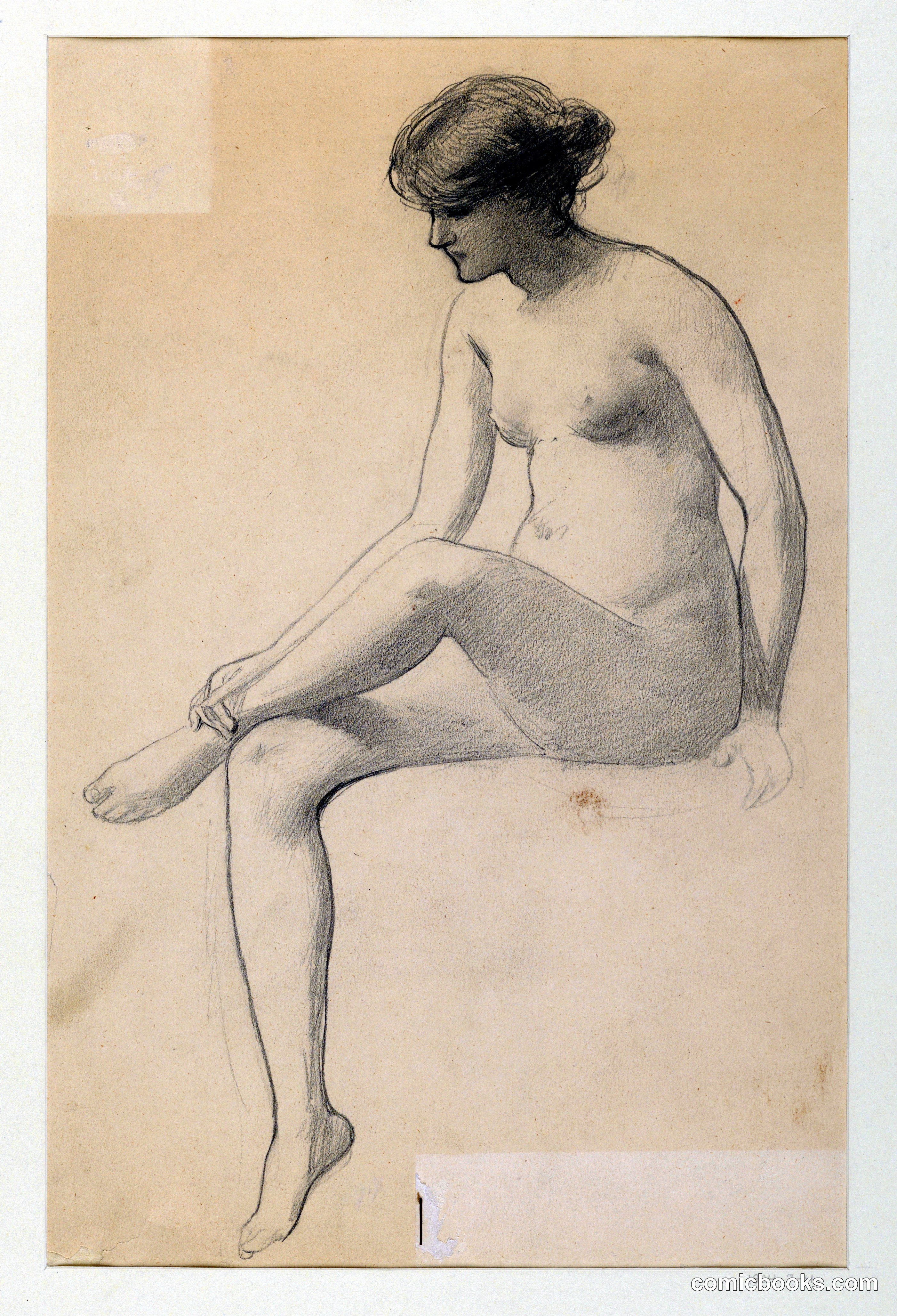Seated Female Nude