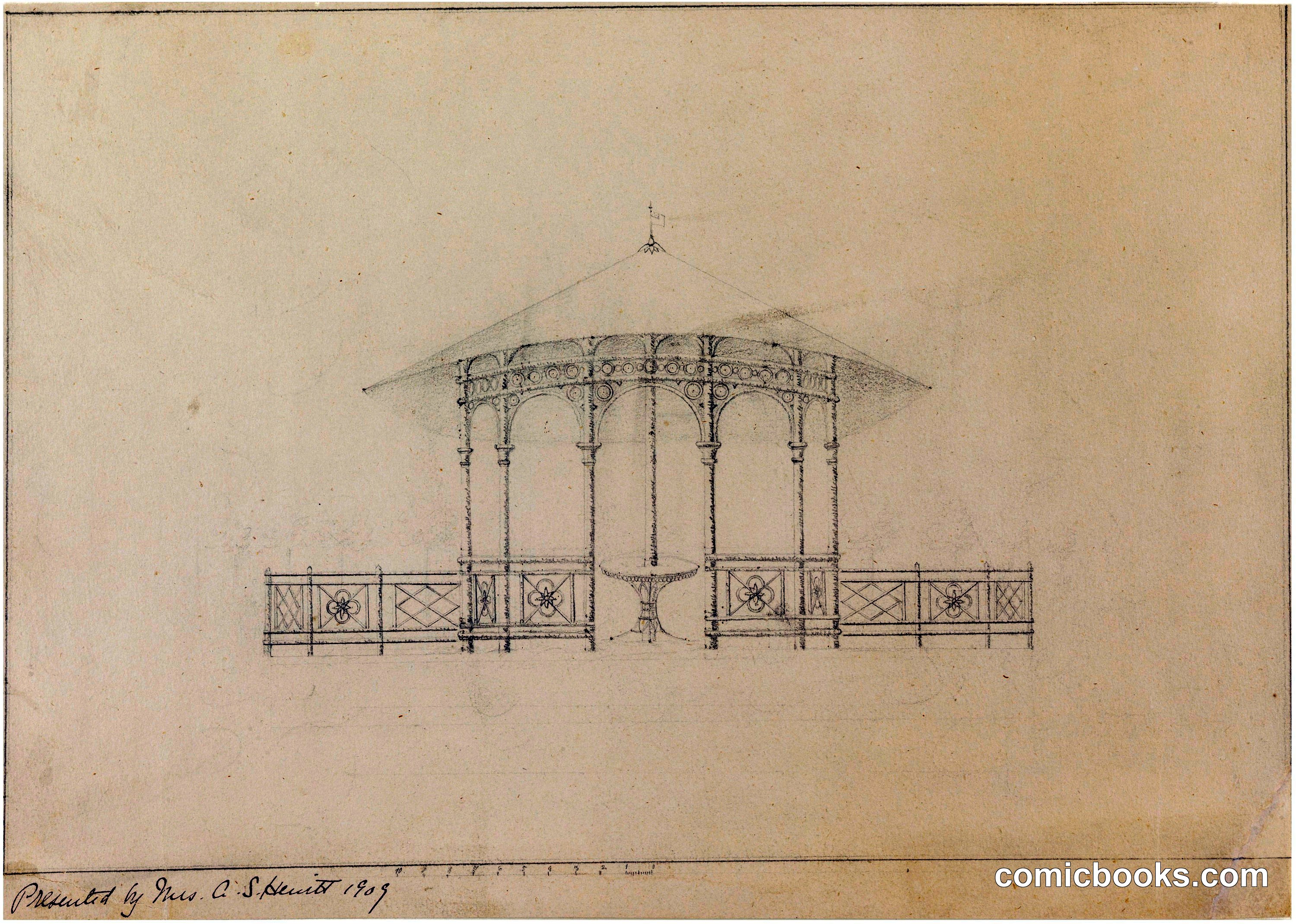 Design for Pagoda Garden Pavilion