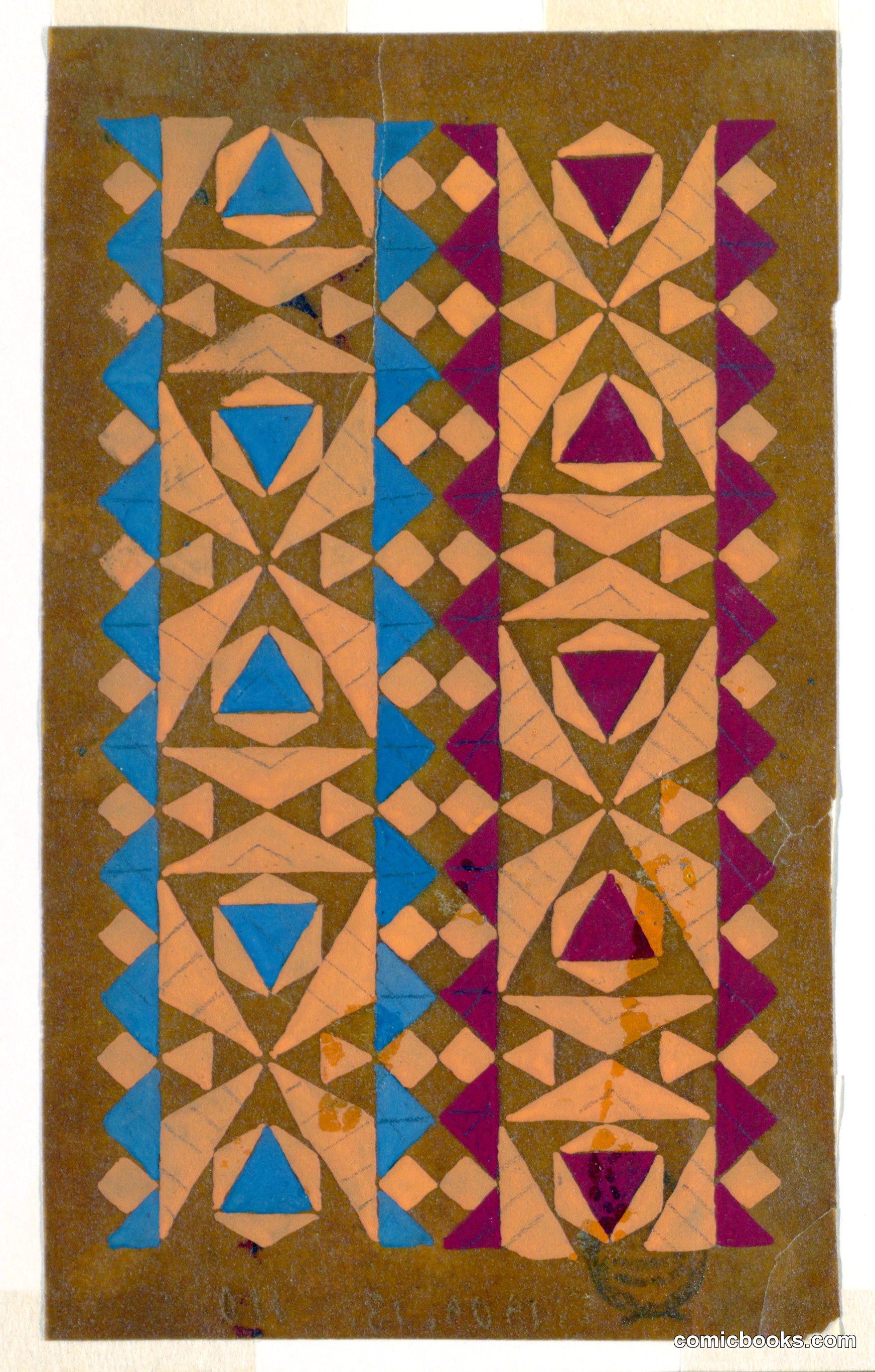 Design for a Woven Fabric