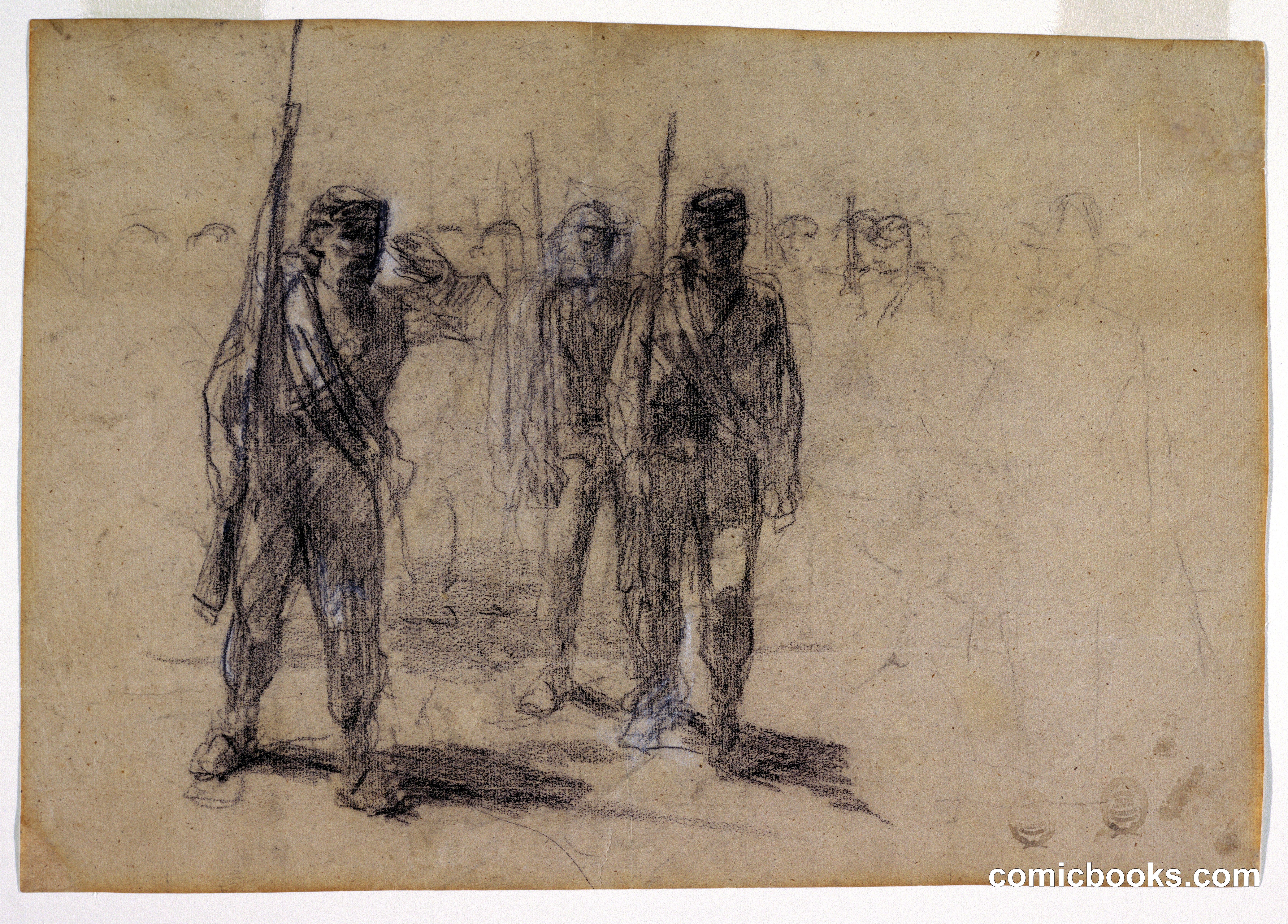 Soldiers Drilling